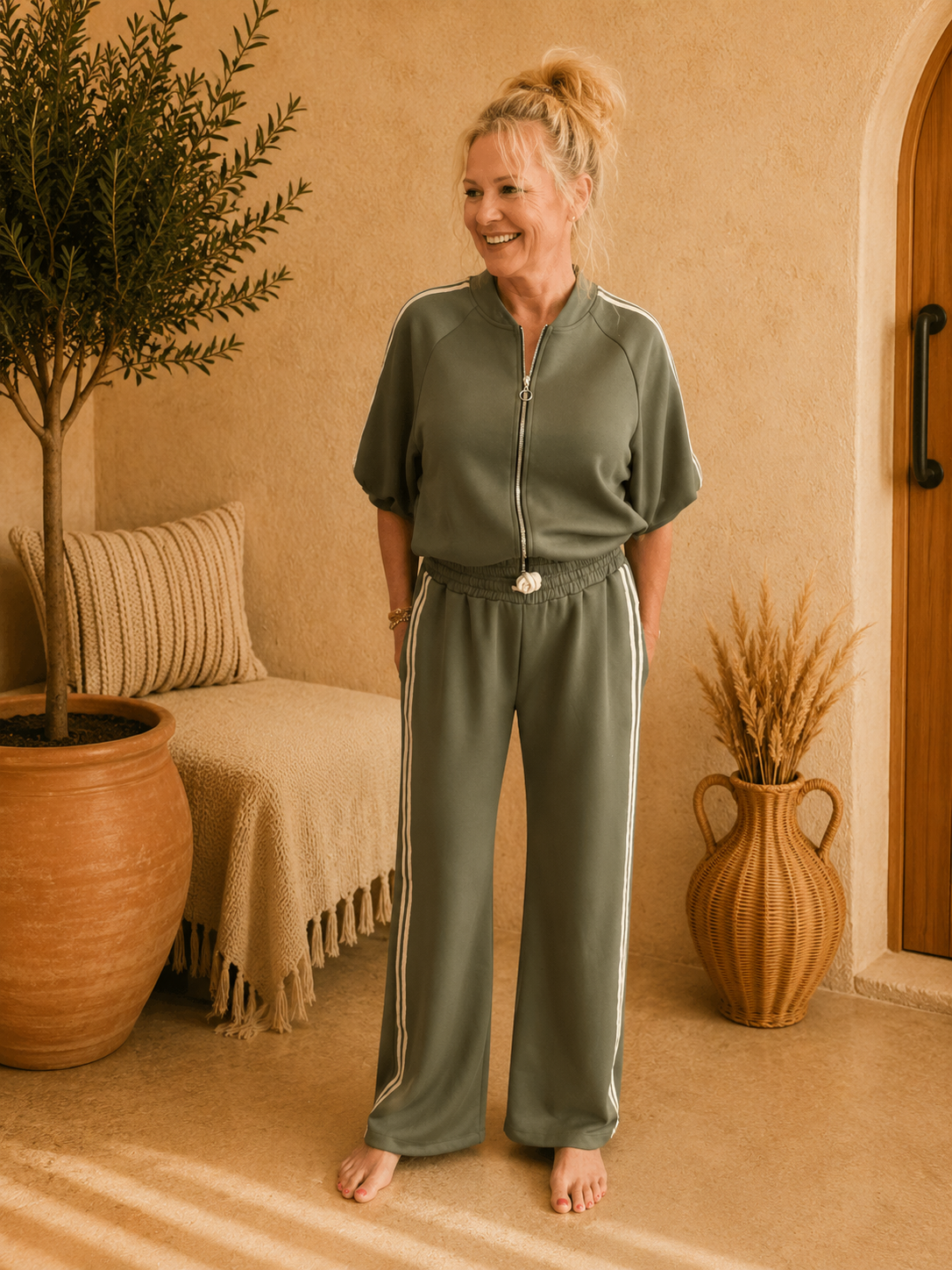 2-Delig comfort Pak- Groen