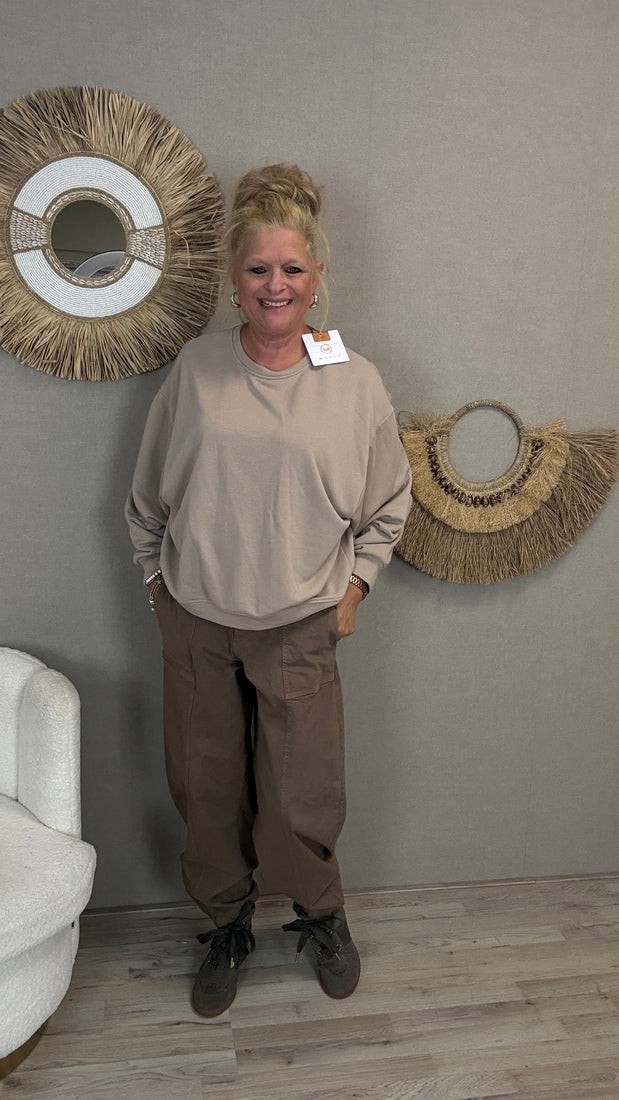 Barrel Broek Rebel Camel