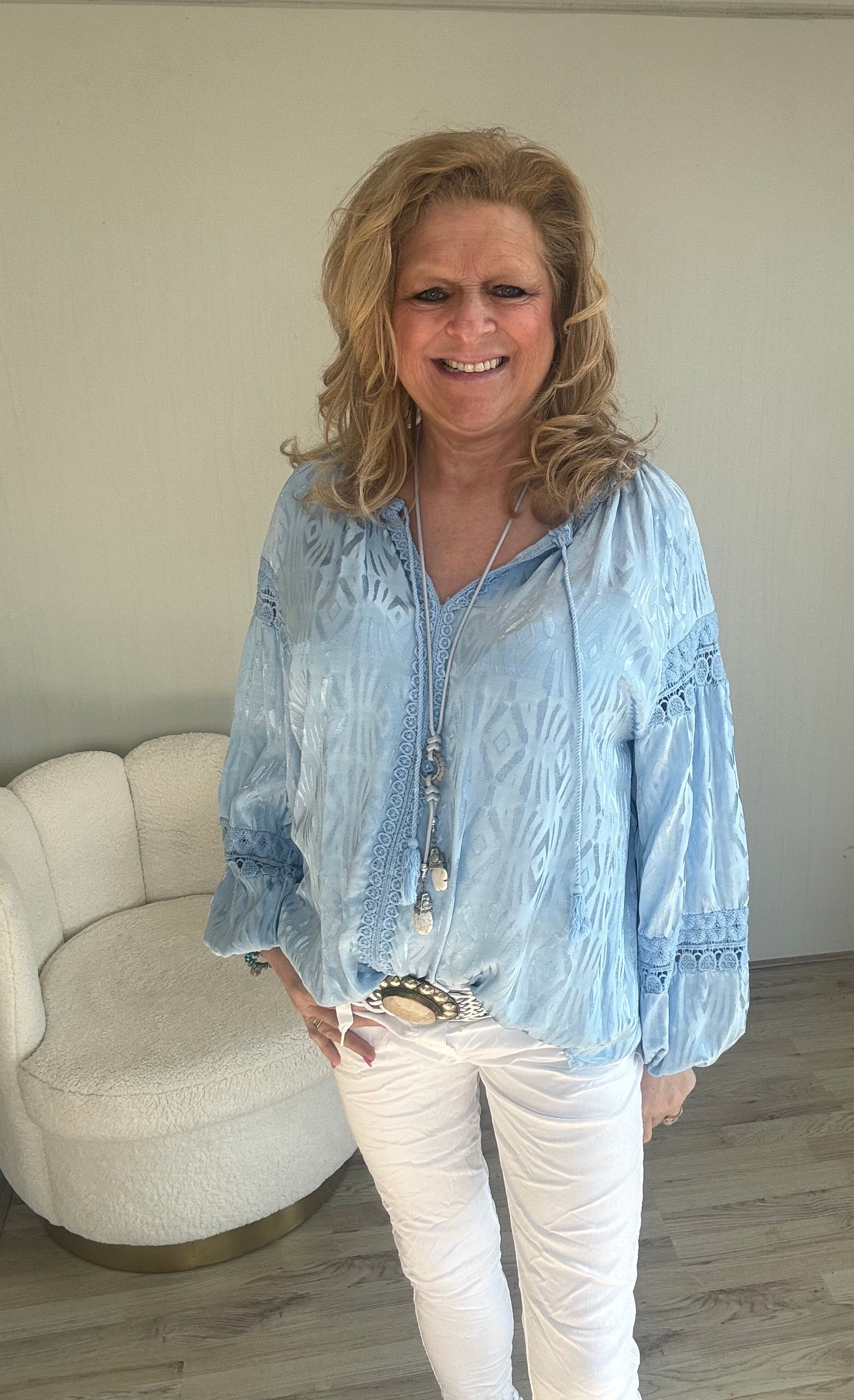 Tuniek Bibi Blauw - Nancfashion