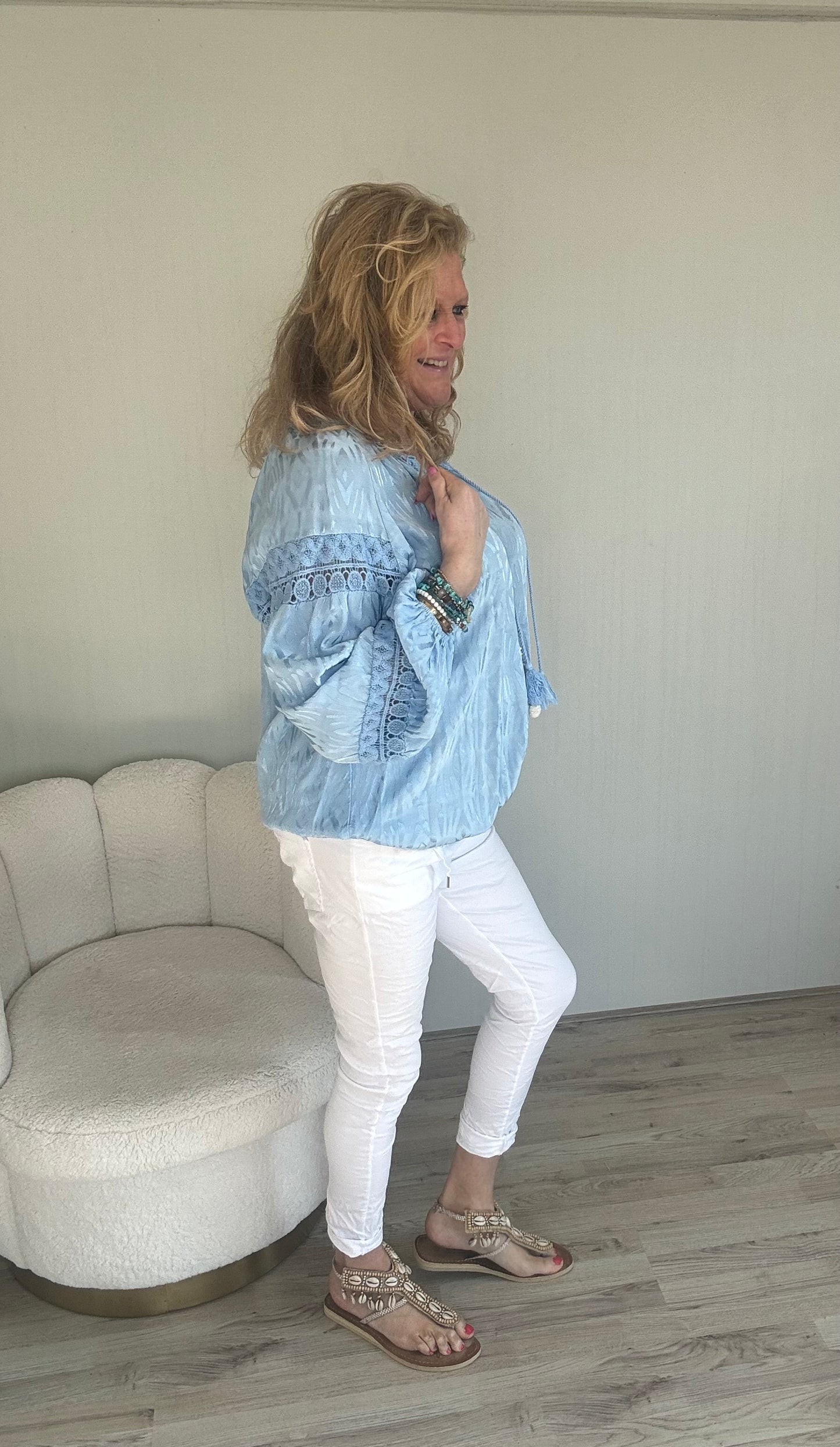 Tuniek Bibi Blauw - Nancfashion