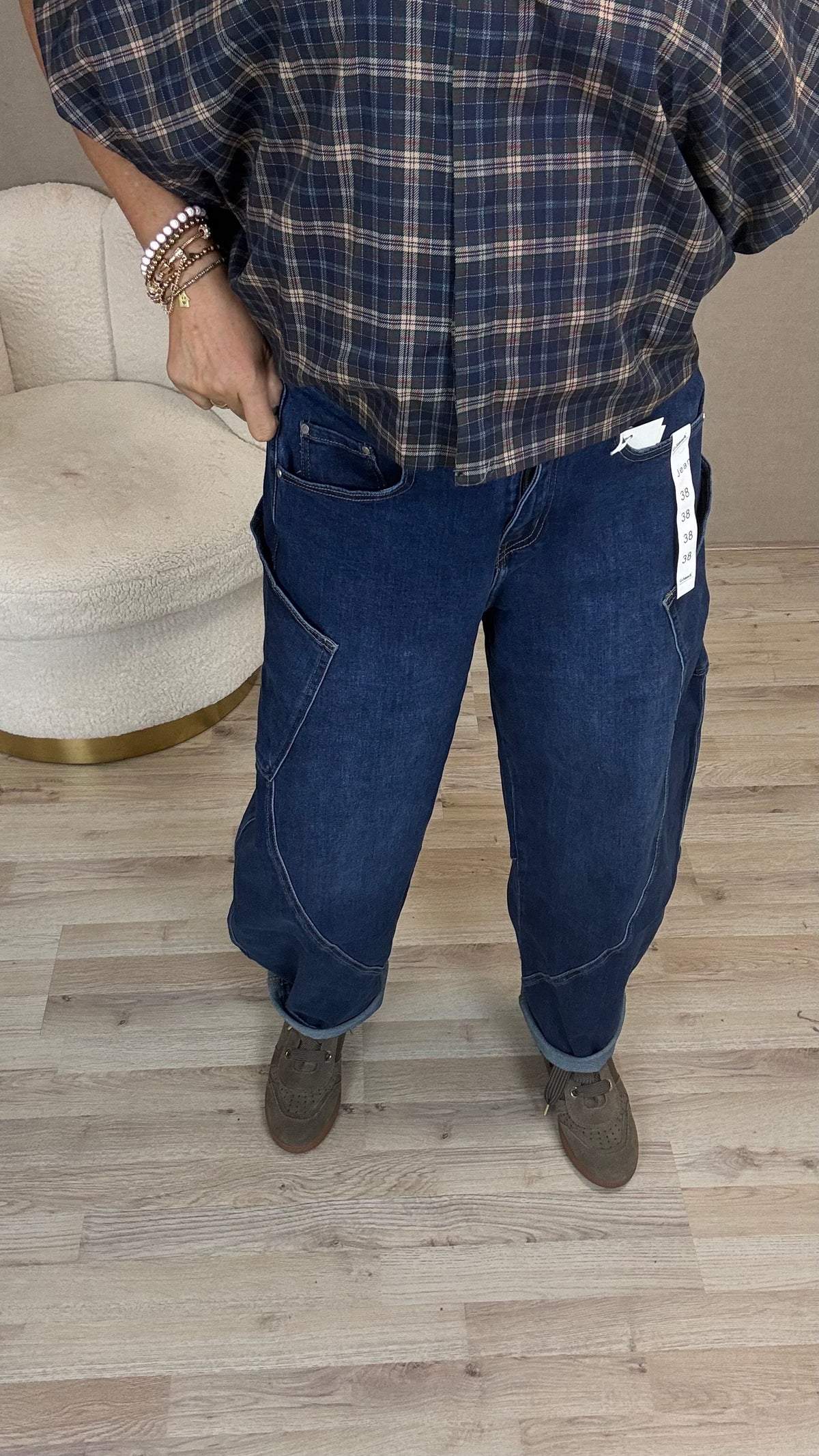 G-Smack Ballon Jeans met Stoere Zakdetails
