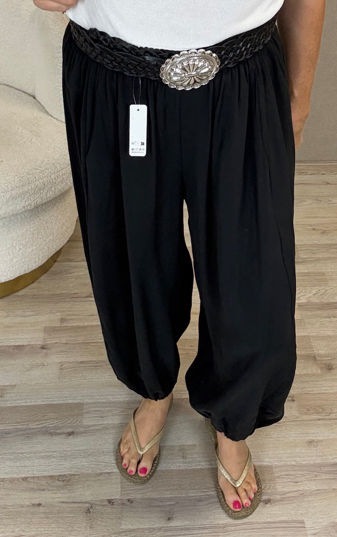 Harem broek Zwart - Nancfashion