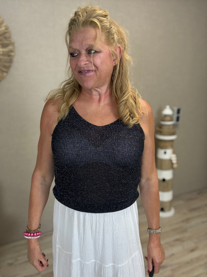 Lurex Top Jessy Zwart