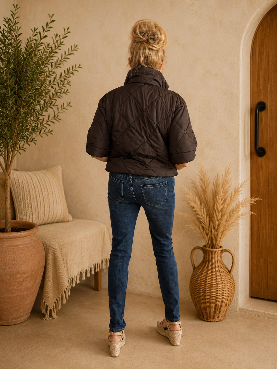 Bodywarmer Mila Bruin