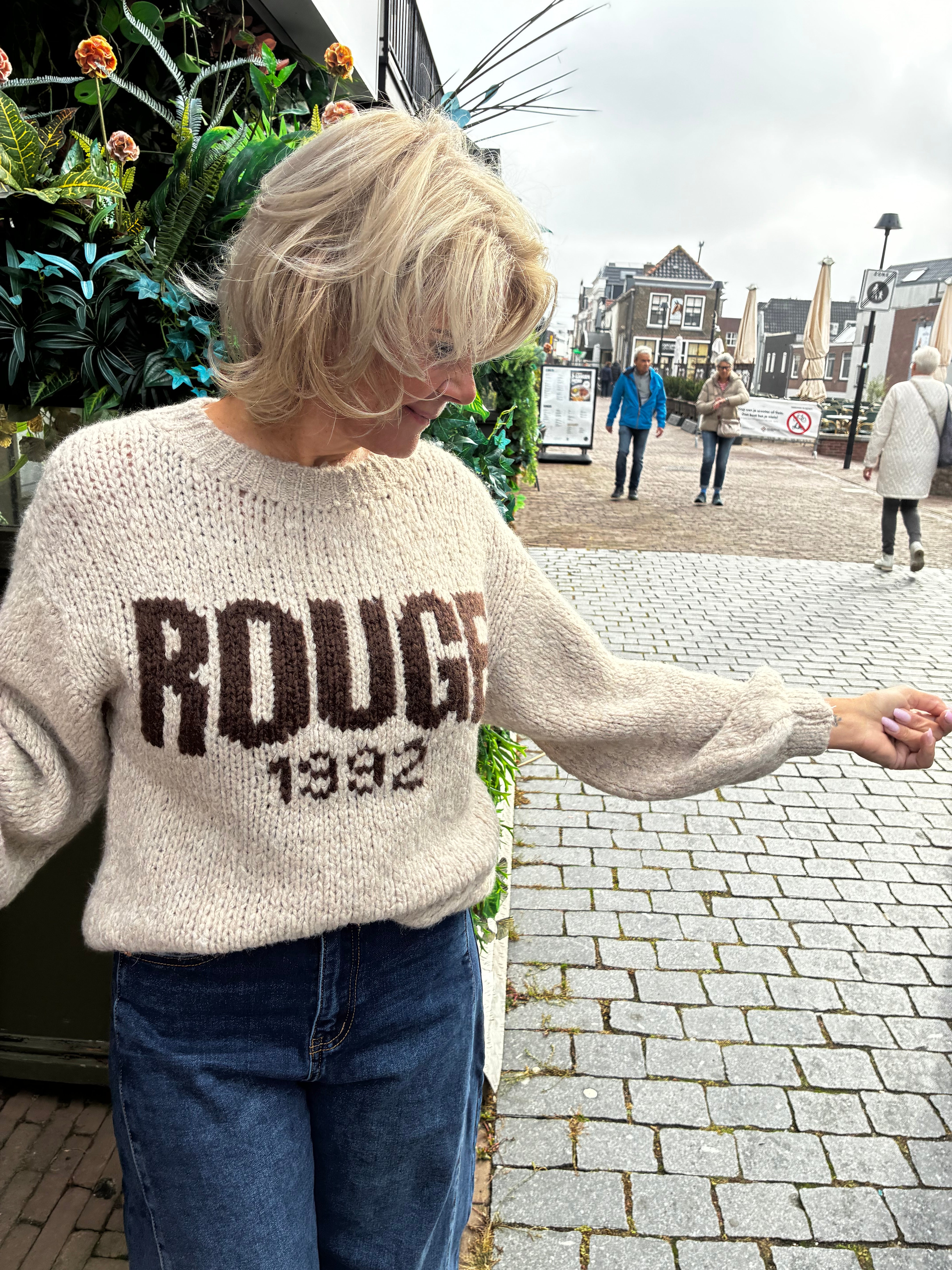 Trui Rouge Beige
