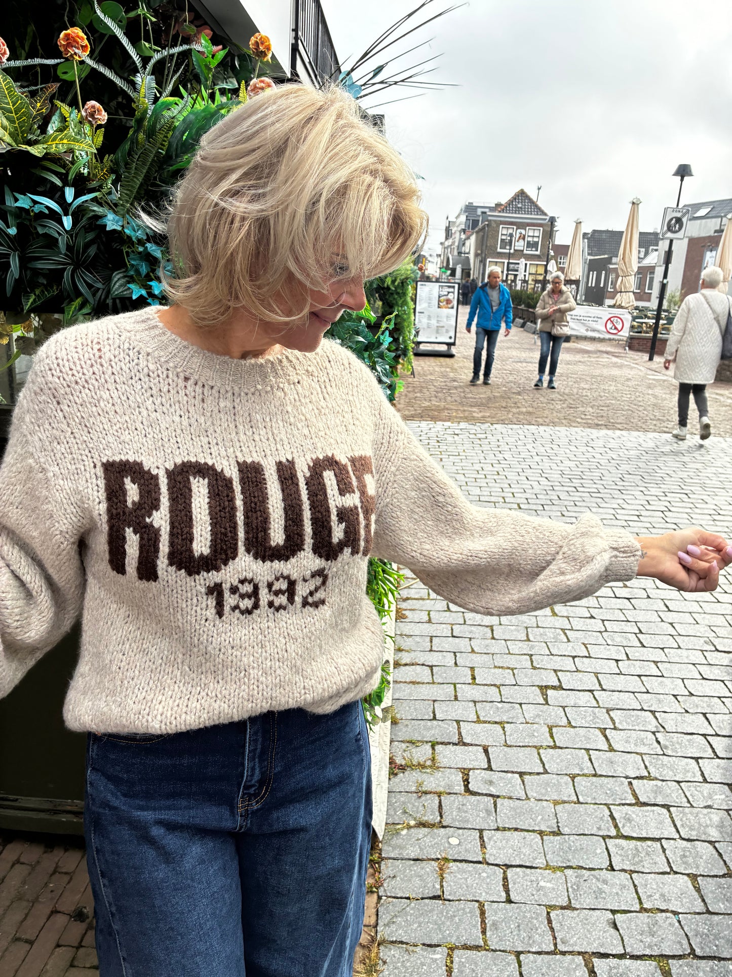 Trui Rouge Beige