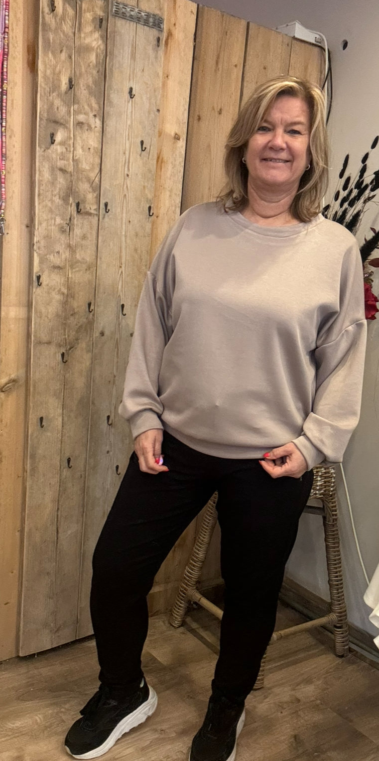 Sweater New York Taupe