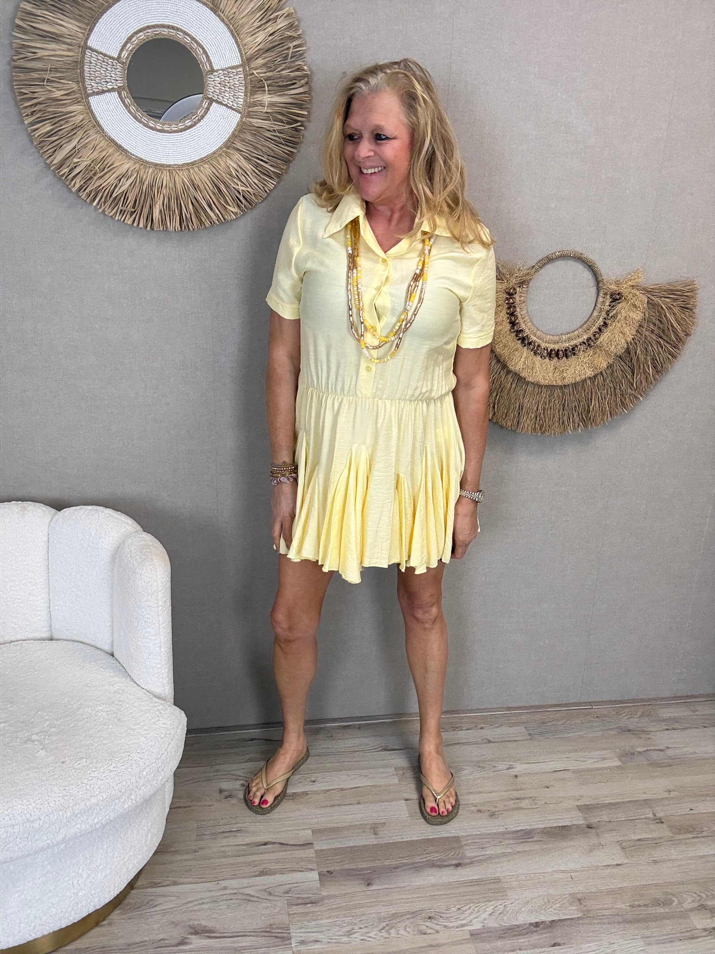 Dress Mia Yellow