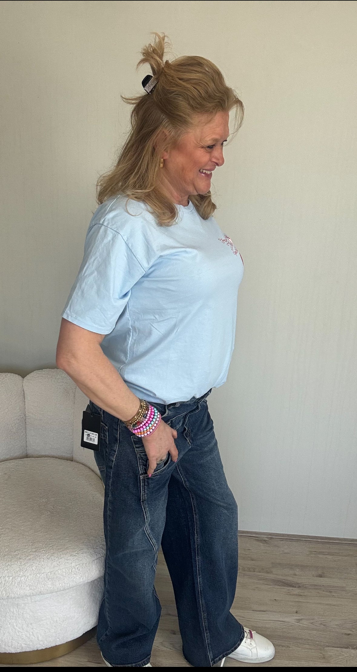 Shirt Sherry Blauw - Nancfashion