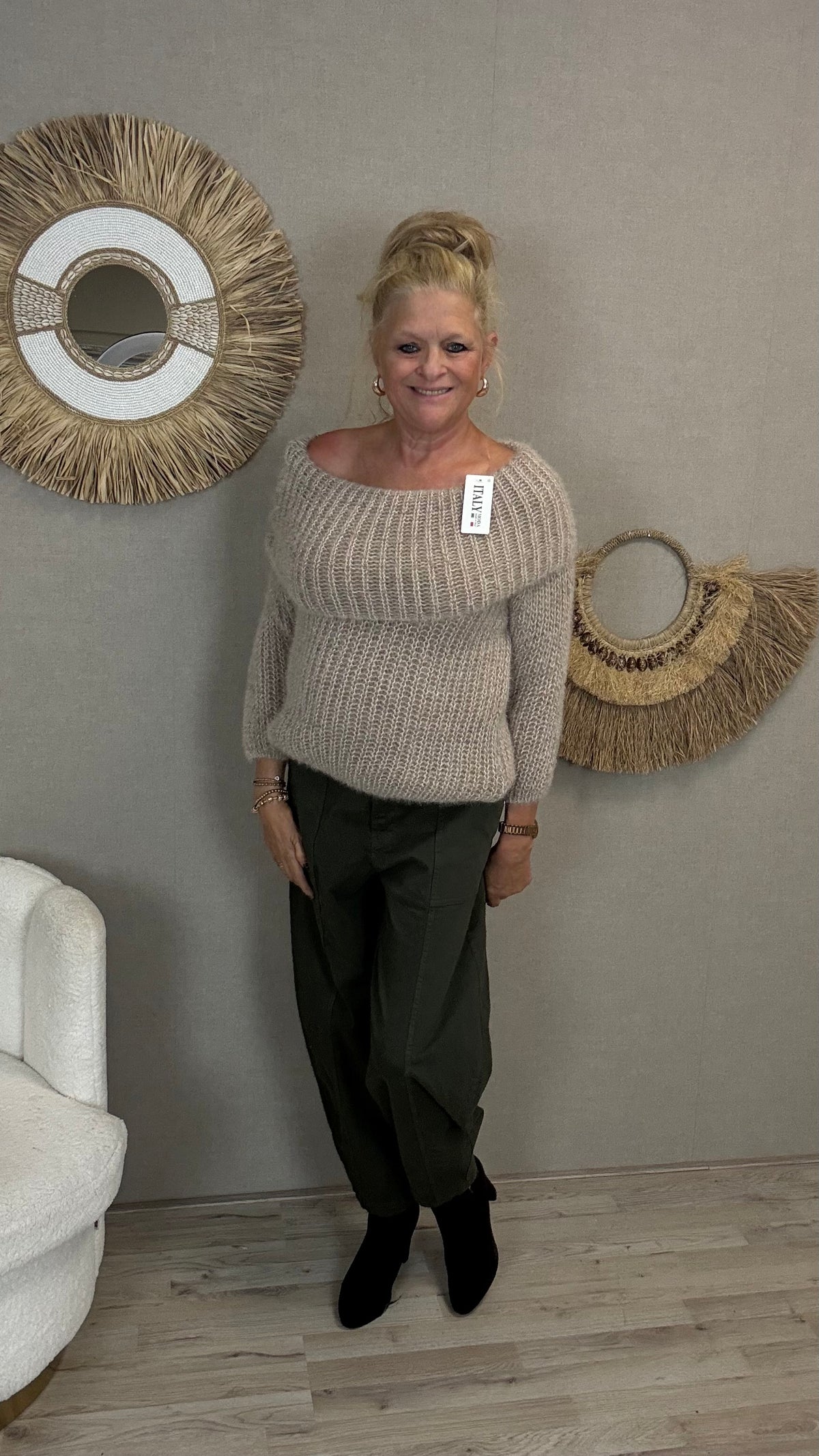 Trui Noëlle Beige