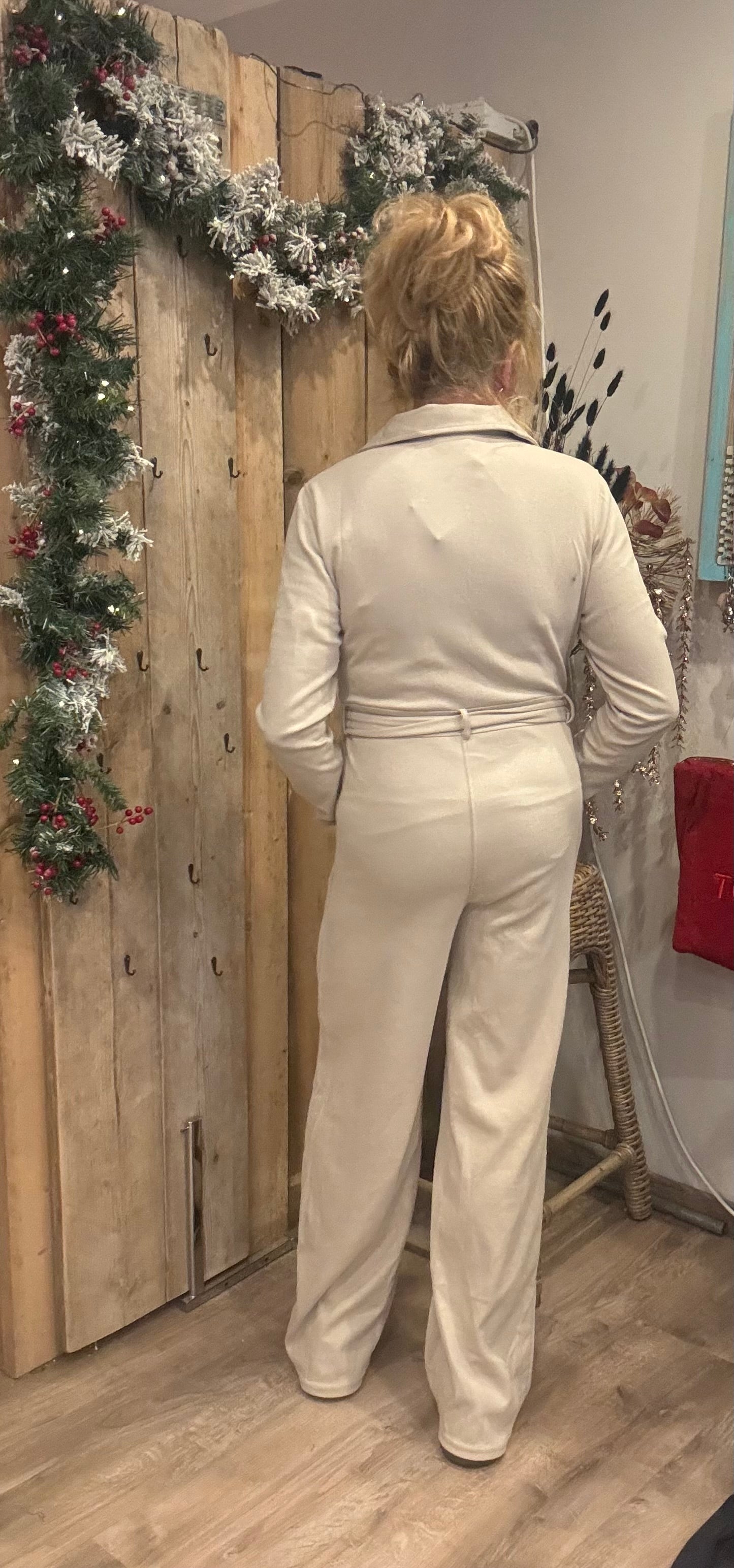 Jumpsuit By Zwan Beige