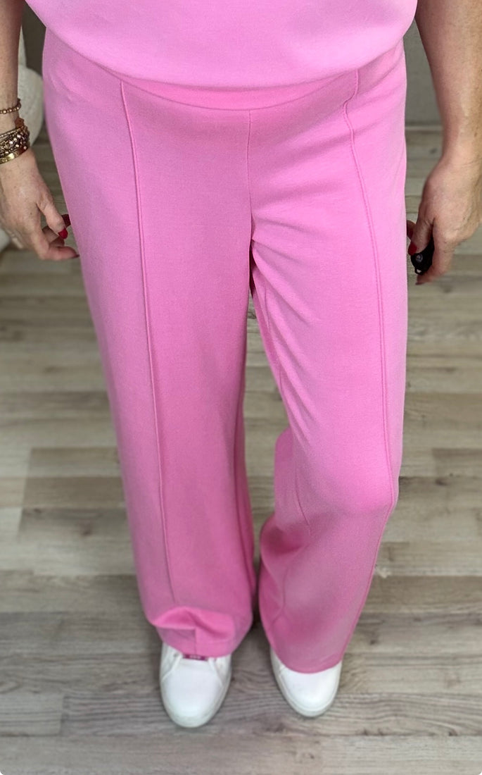 Wide Leg Mooij Roze - Nancfashion