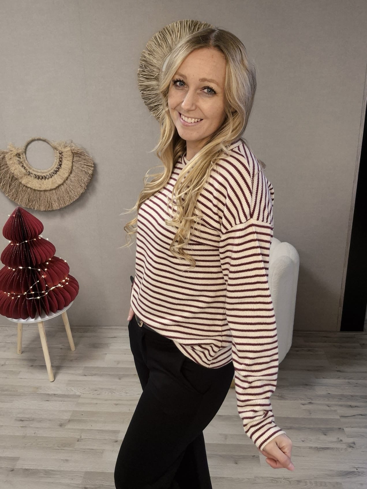 Trui Noortje Bordeaux