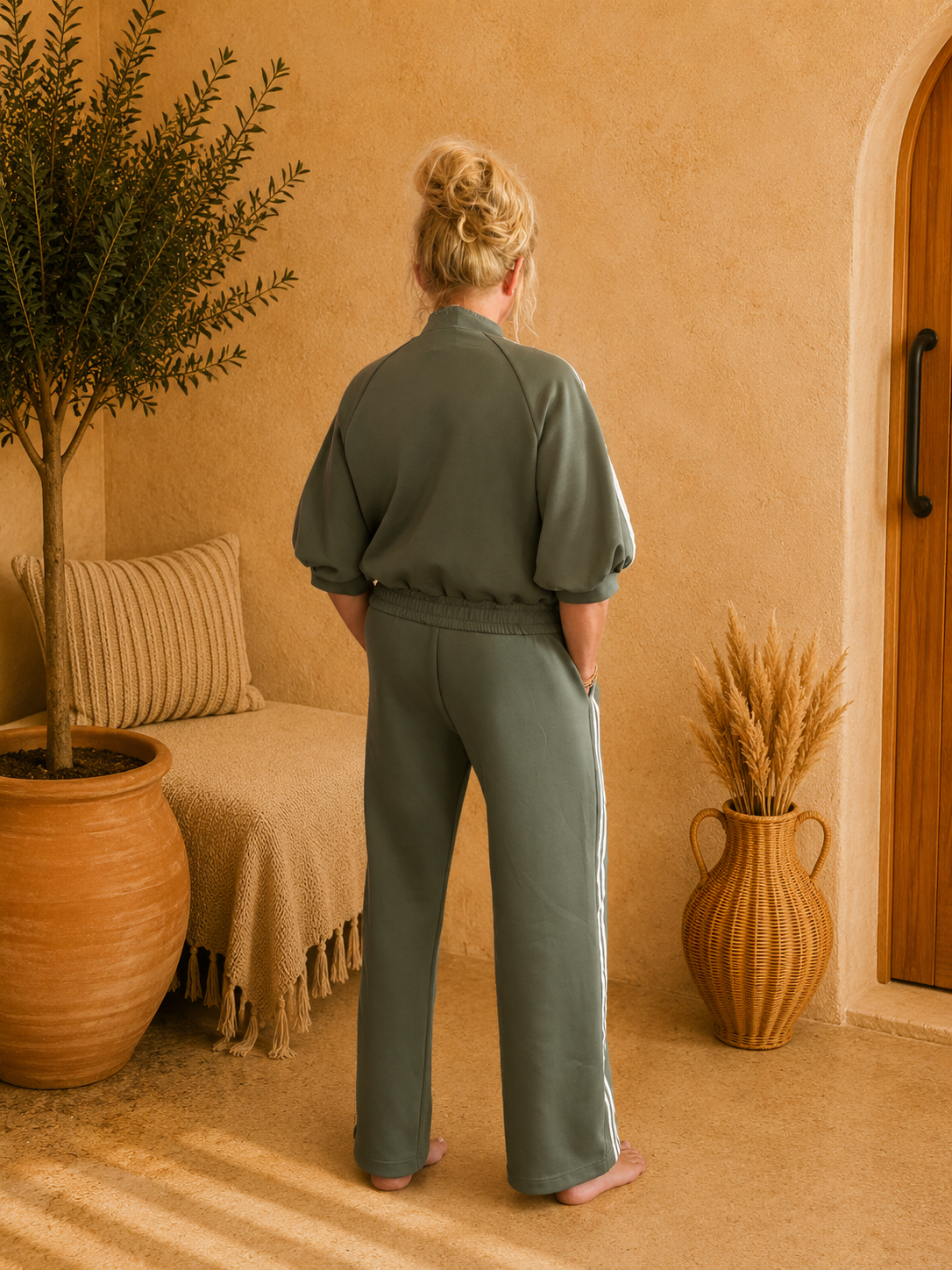 2-Delig comfort Pak- Groen