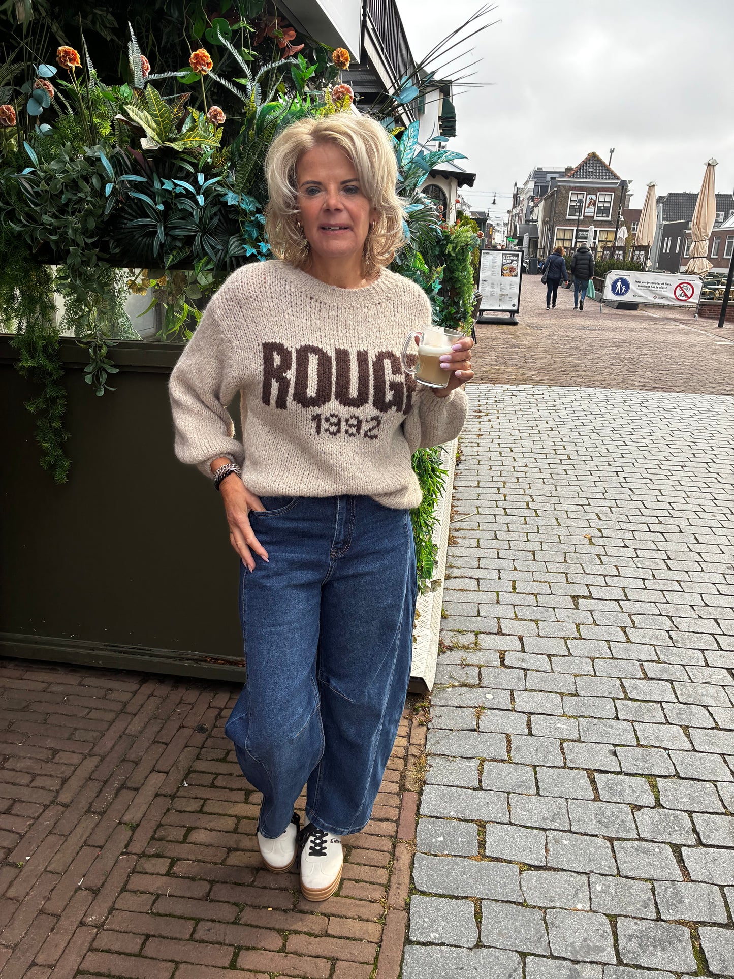 Trui Rouge Beige