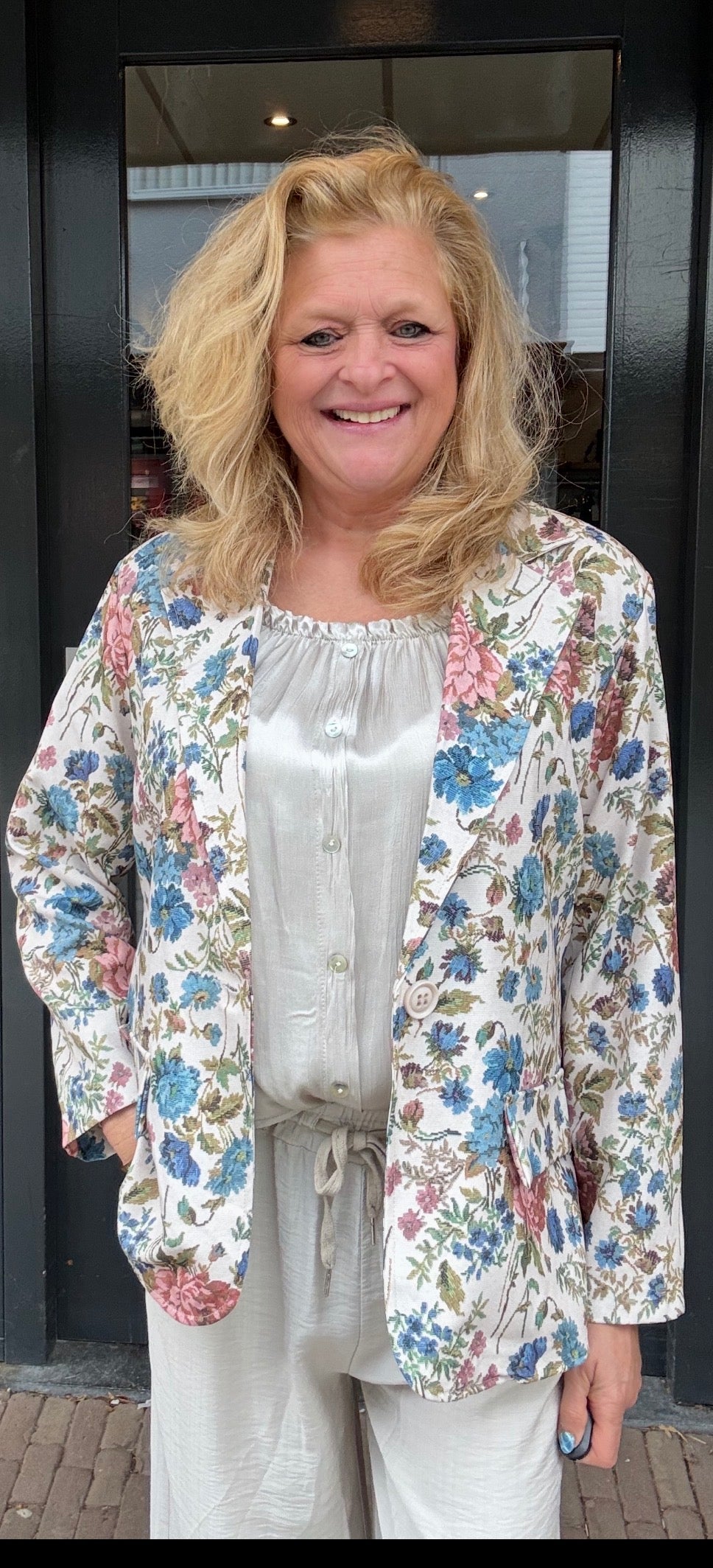 Blazer Flower - Nancfashion