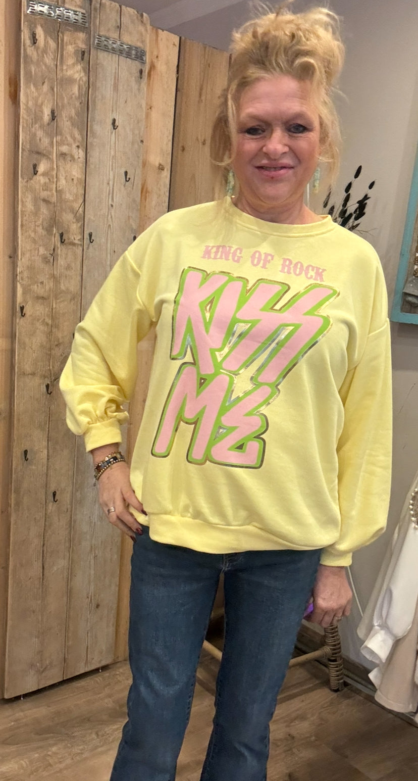 Sweater Kizz Me Yellow