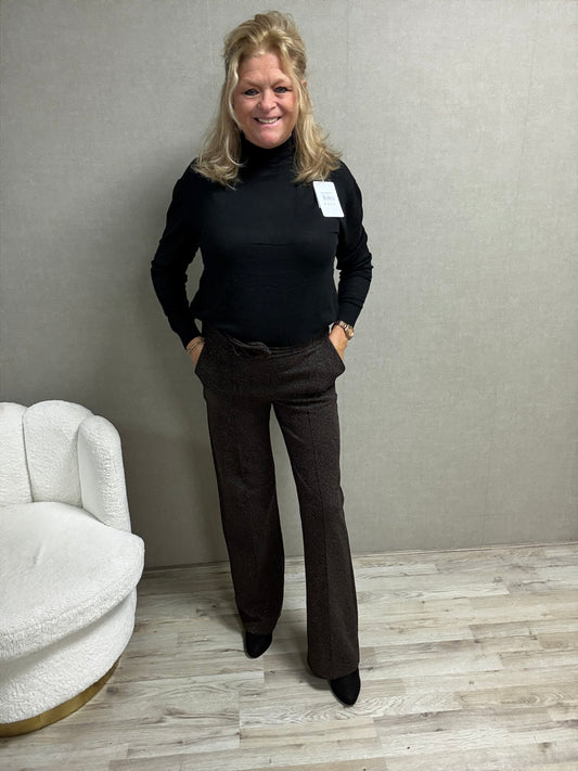 Pantalon Vera Jo Bruin