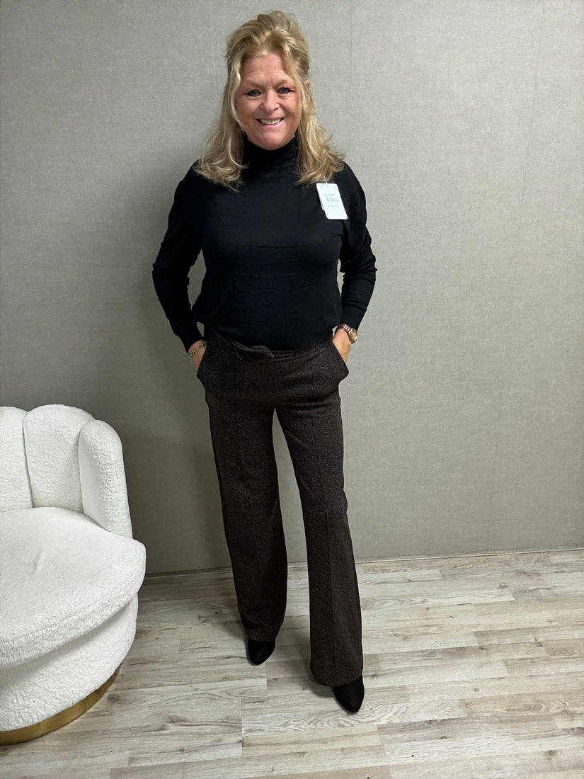 Pantalon Vera Jo Bruin