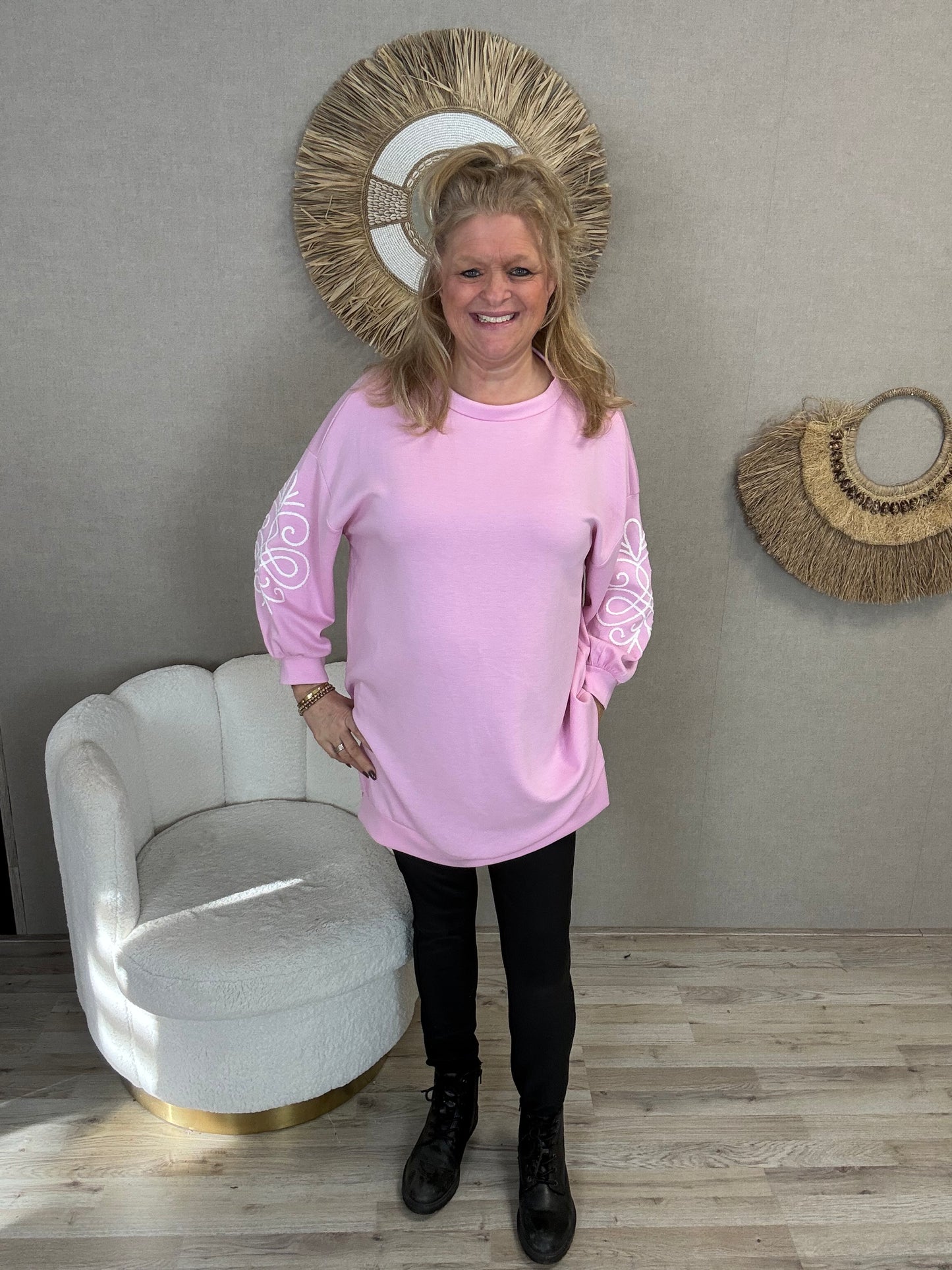 Sweater Maaike Roze