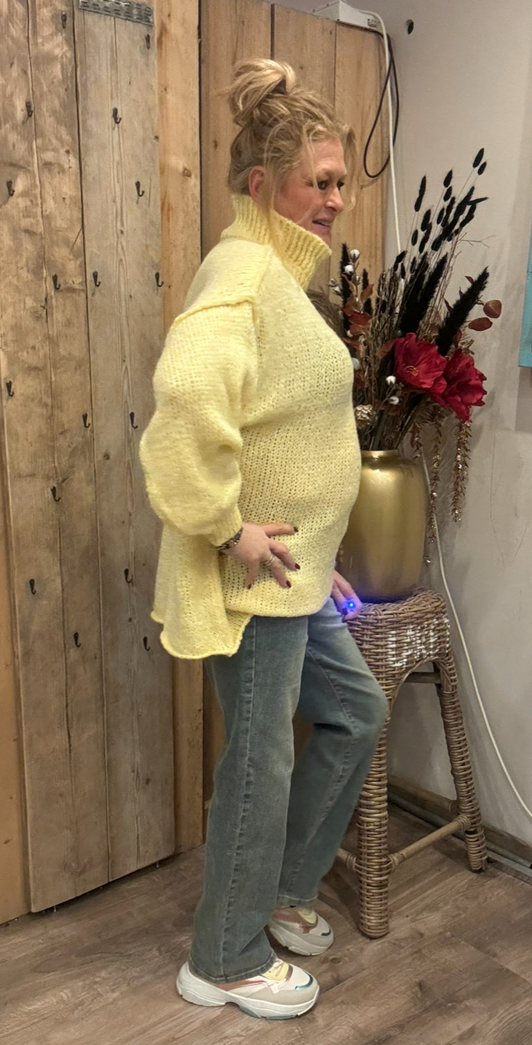 Oversized Trui Mila Yellow