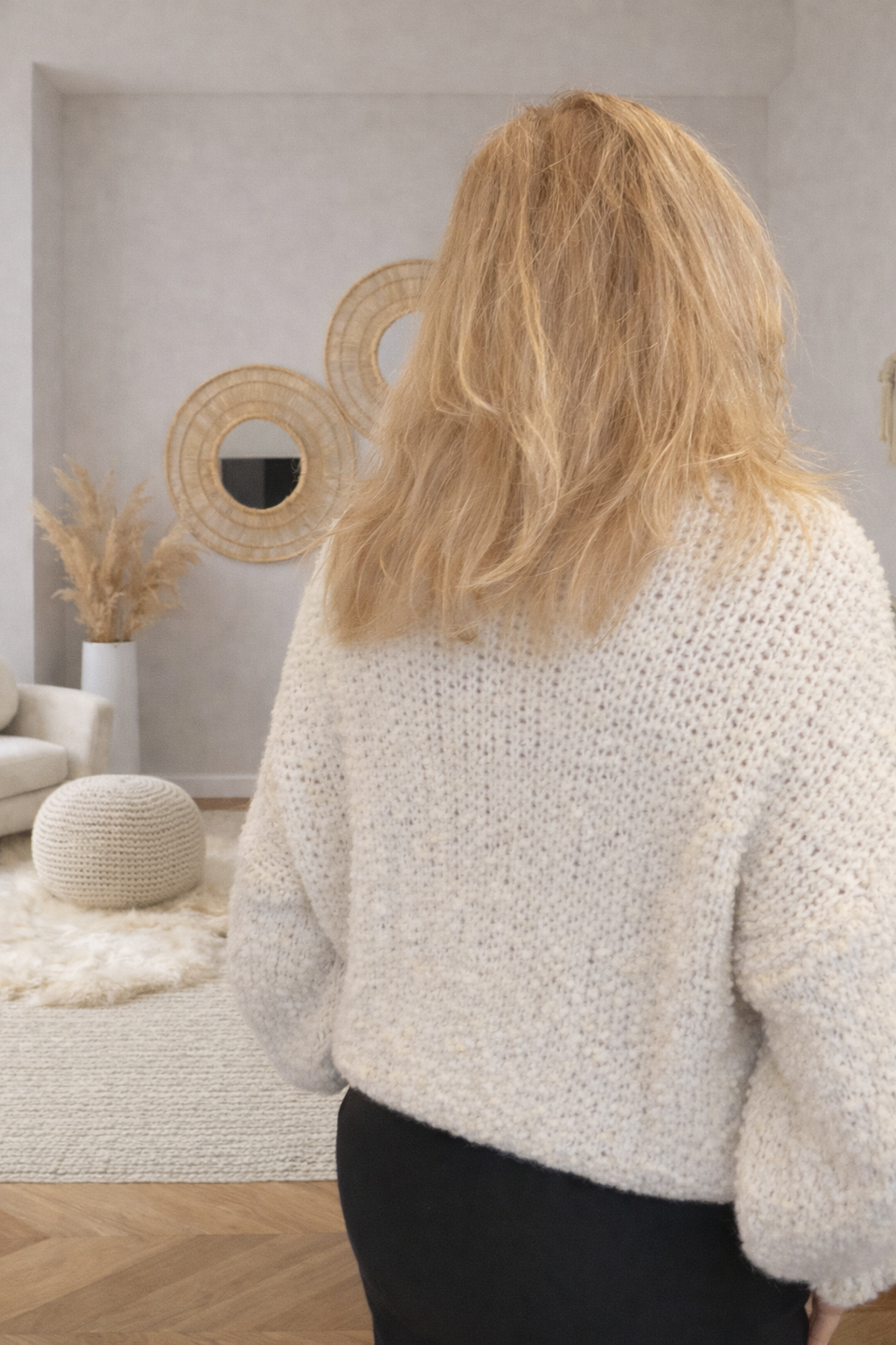 Gebreide Trui Mila Beige