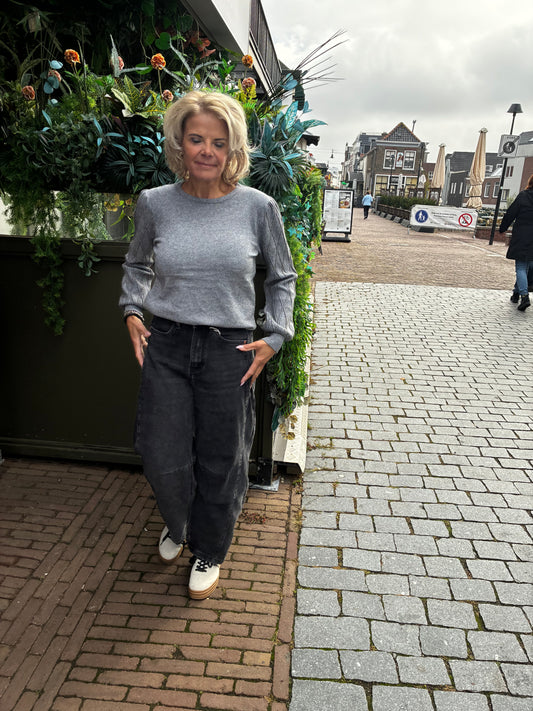 JWLY Ballon/Barrel Jeans Grijs