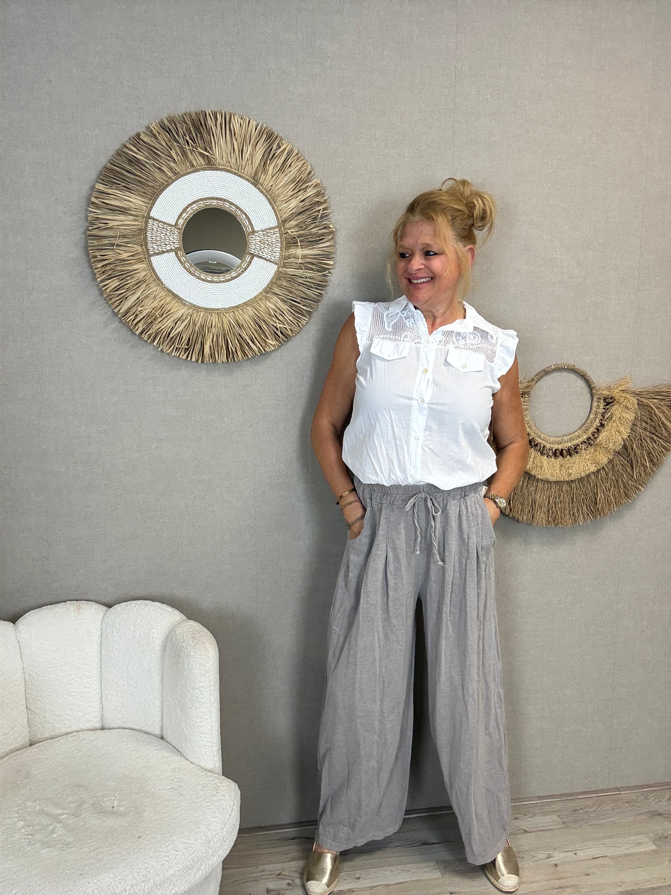 Broek Nova Taupe