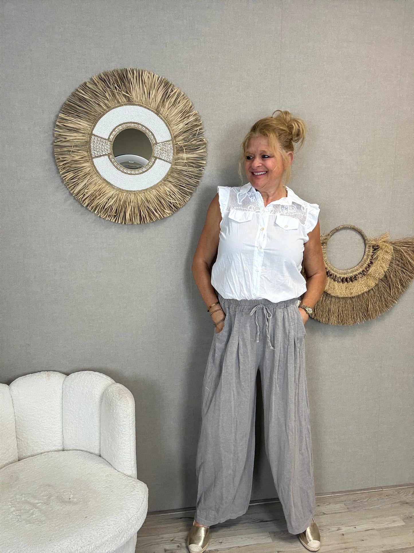 Broek Nova Taupe
