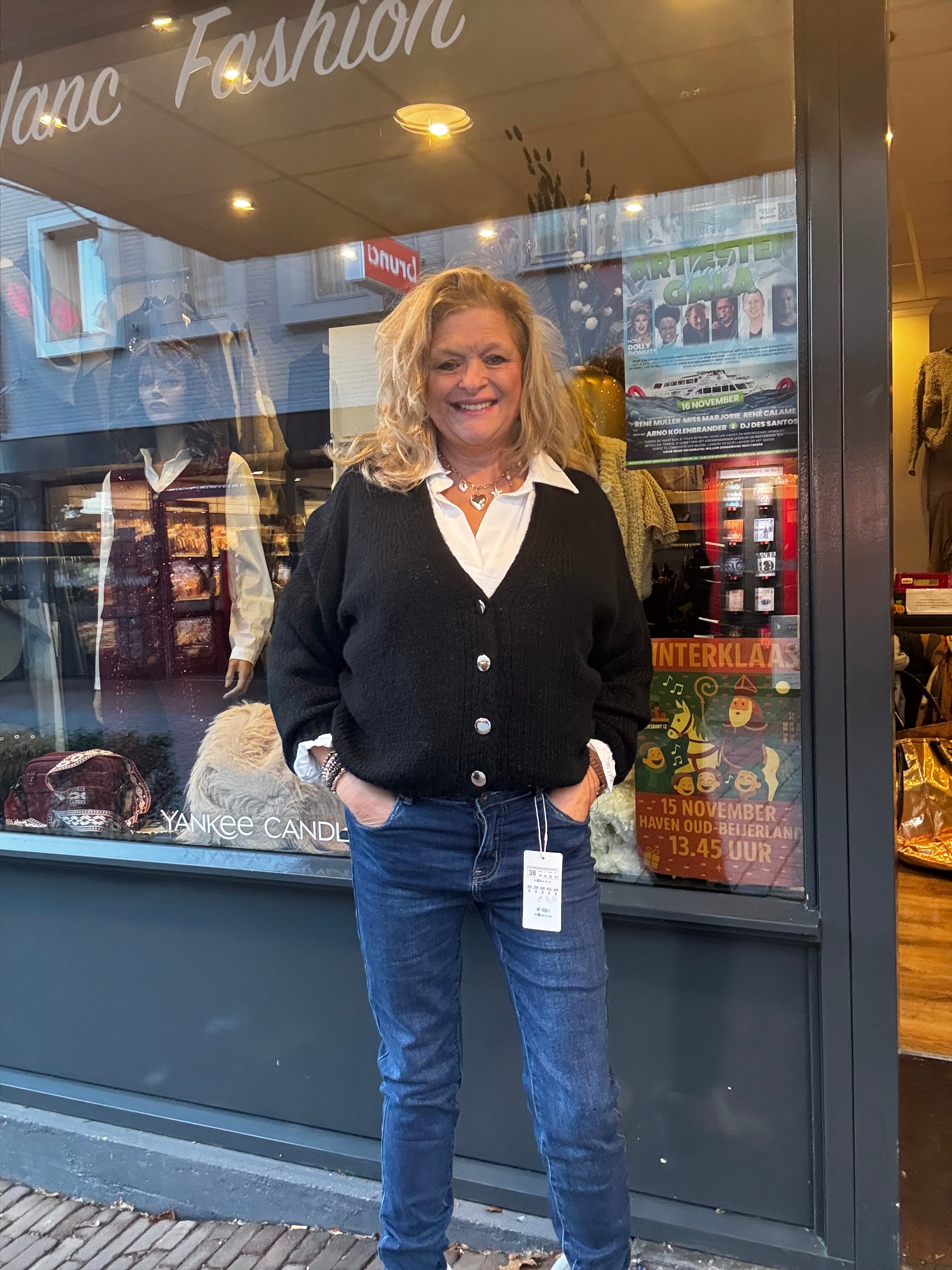 Vest Kiki Donkerblauw