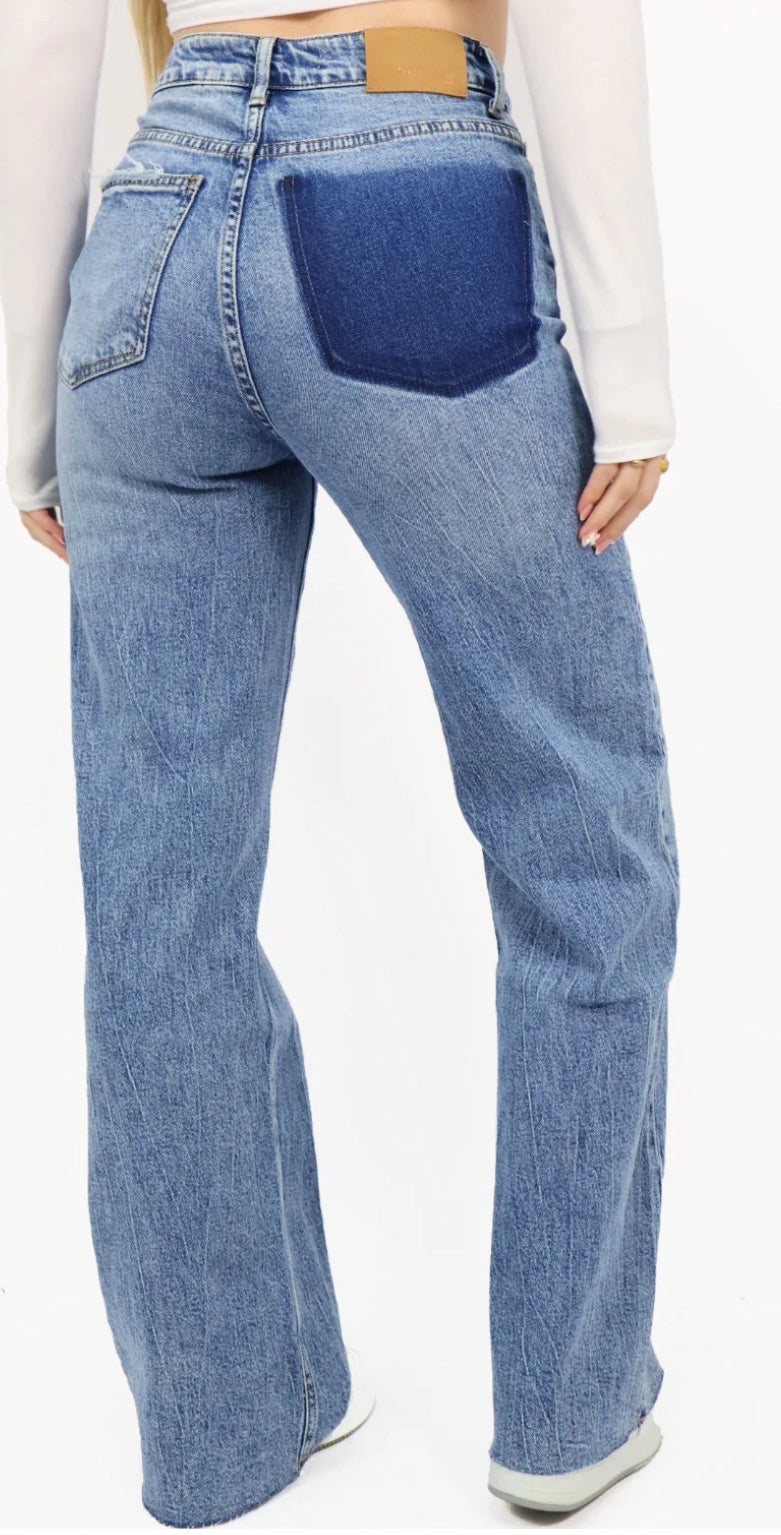 Jeans Queens Hearts W3757 - Nancfashion