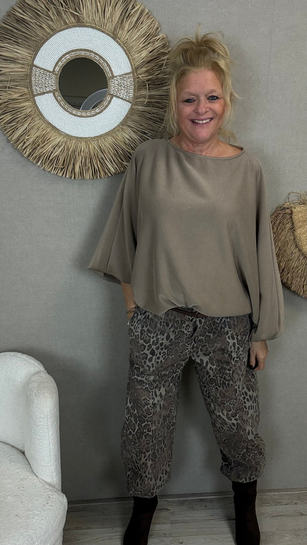 Barrel Broek Rebbel Leopard