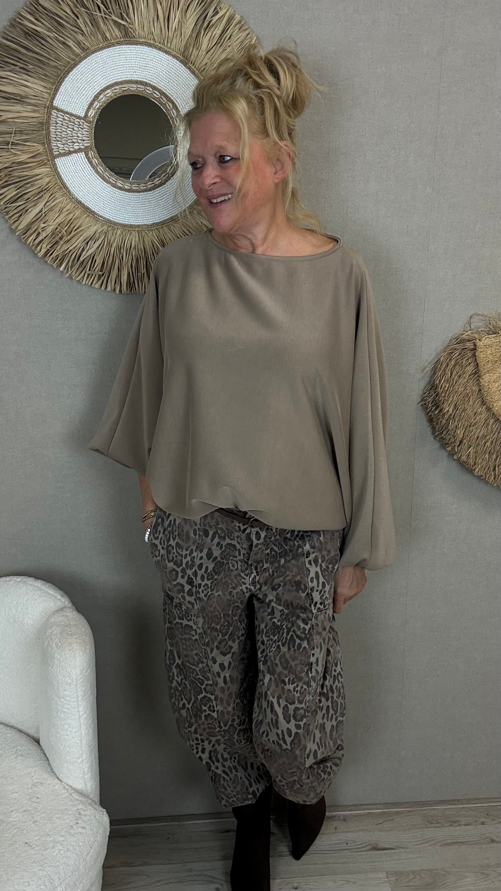 Barrel Broek Rebbel Leopard