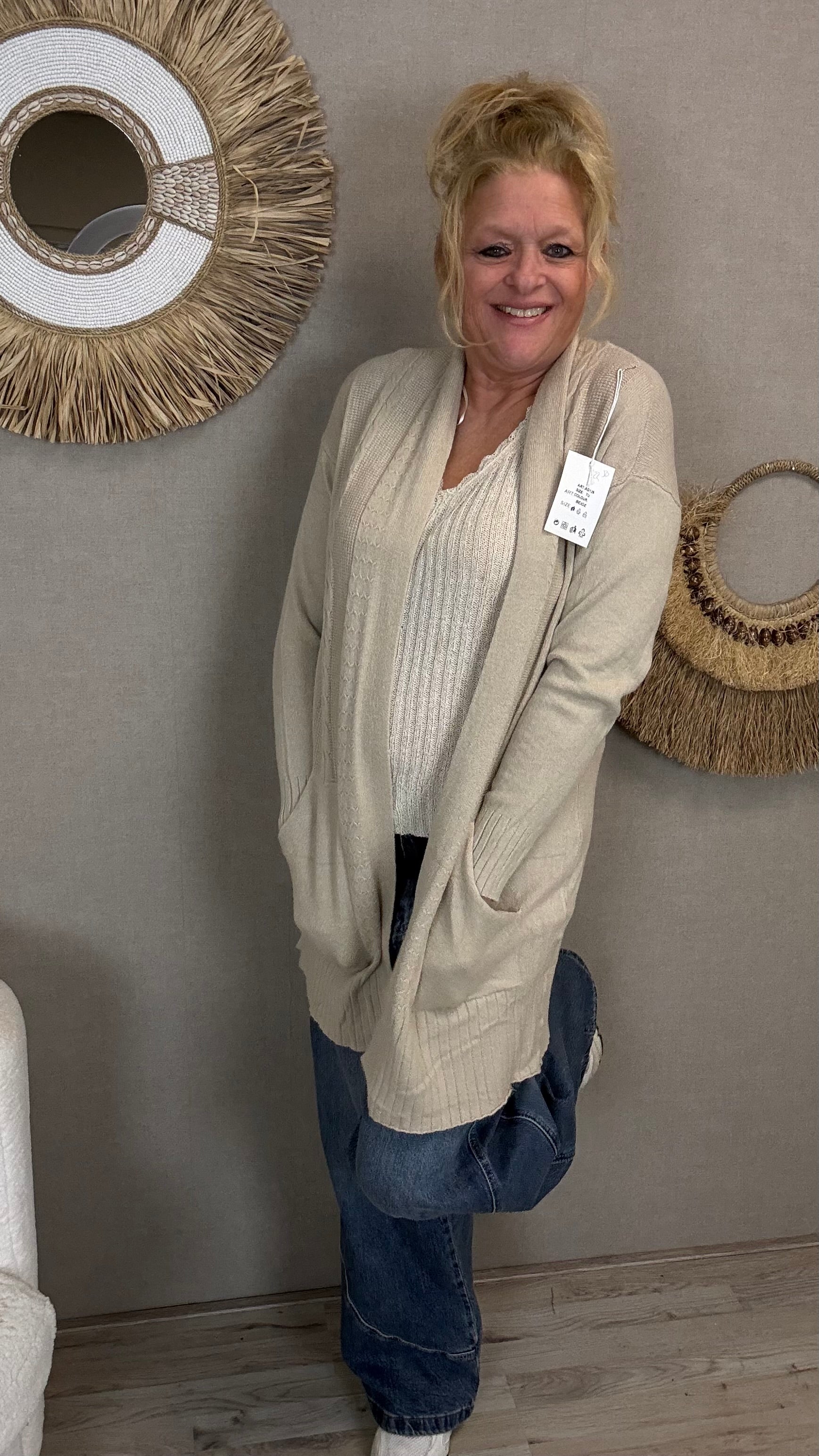 Vest Anouk Beige