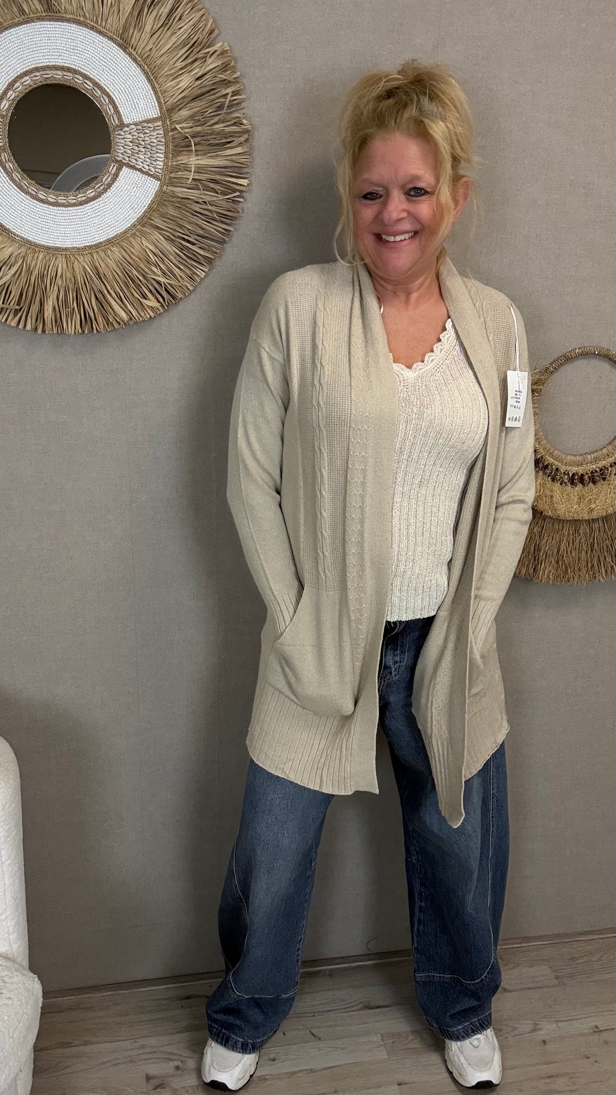 Vest Anouk Beige