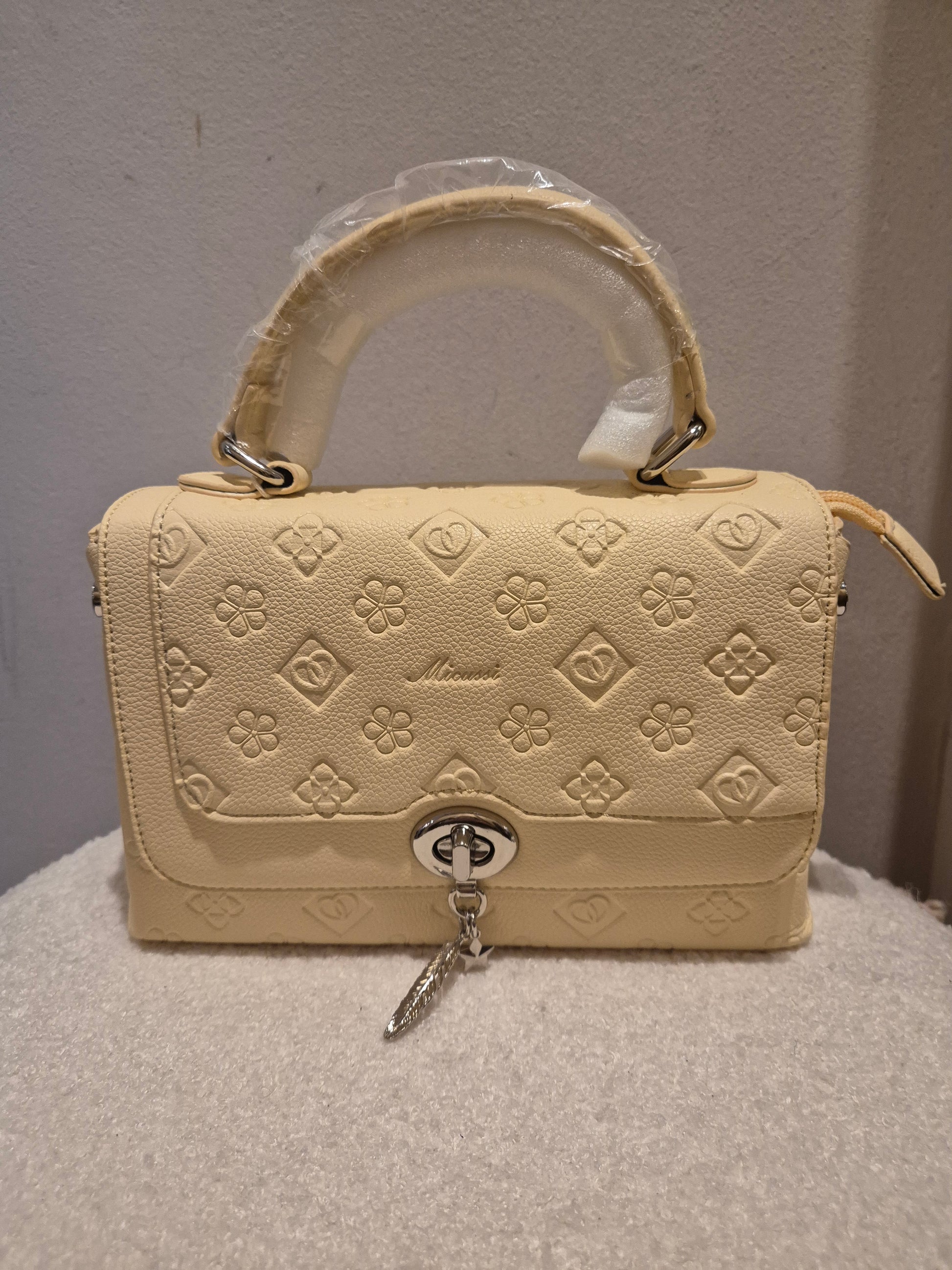 Tas bloem geel - Nancfashion