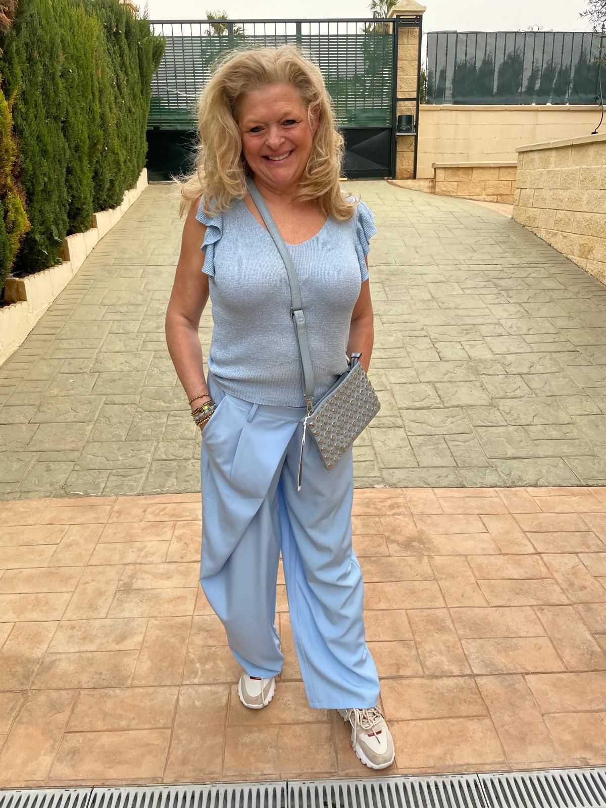 Pantalon Kim Blauw - Nancfashion