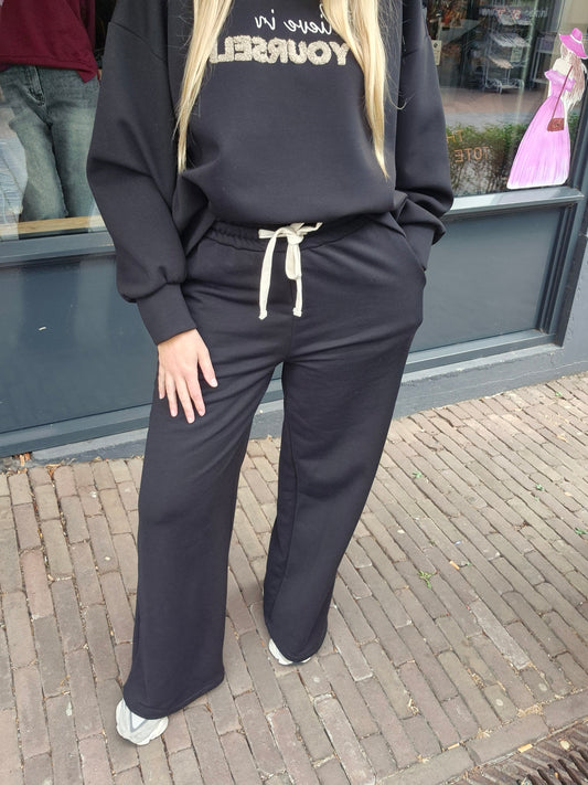 Mooij jogg broek zwart