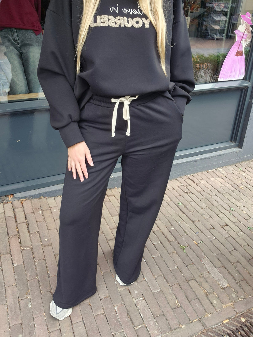 Mooij jogg broek zwart