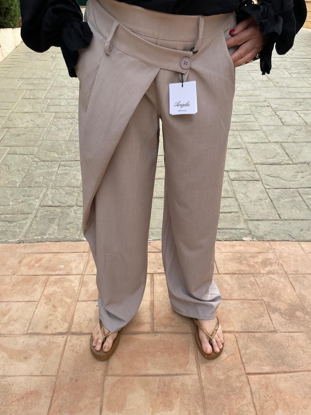 Pantalon Kim Taupe - Nancfashion