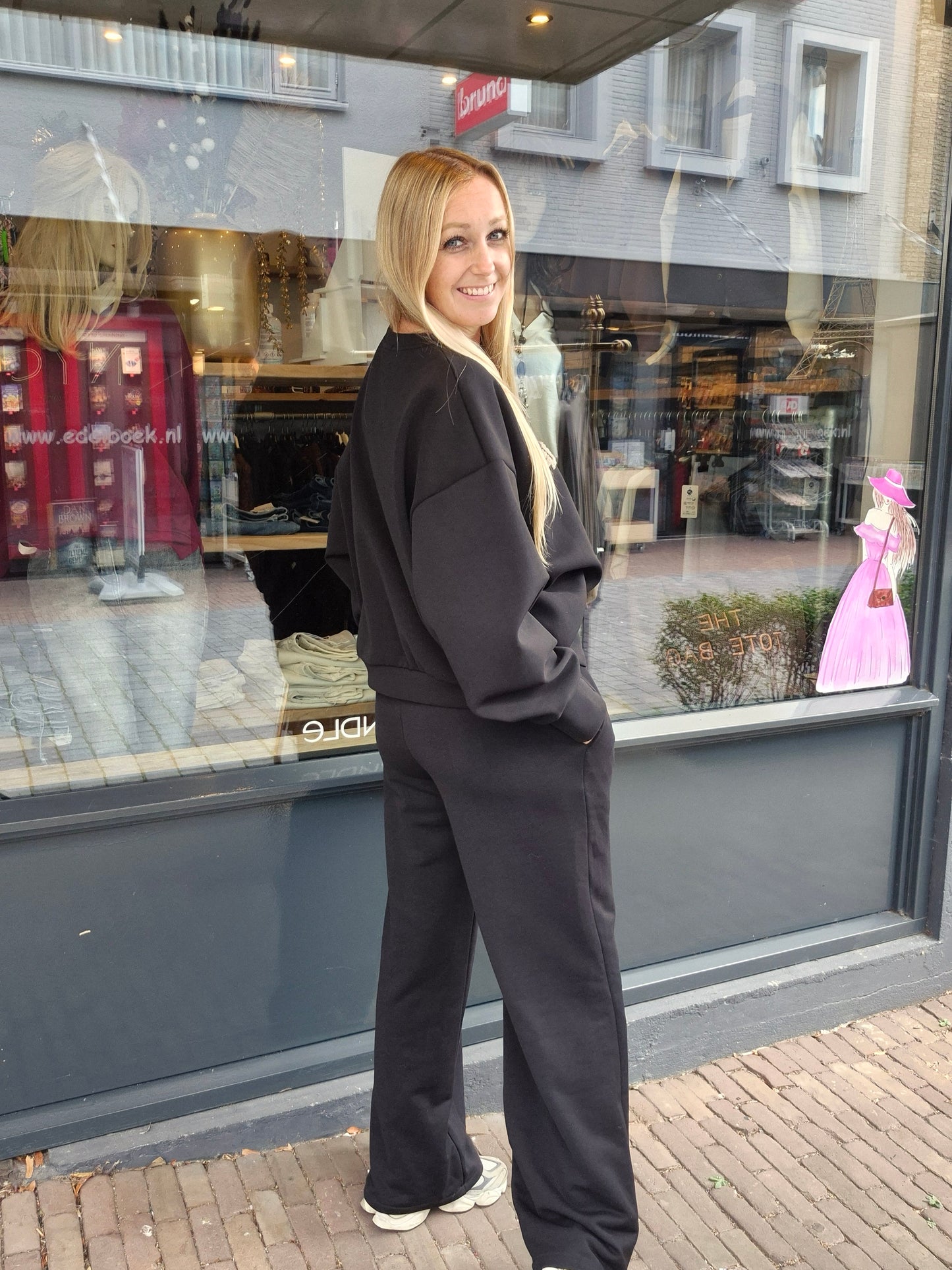 Mooij jogg broek zwart
