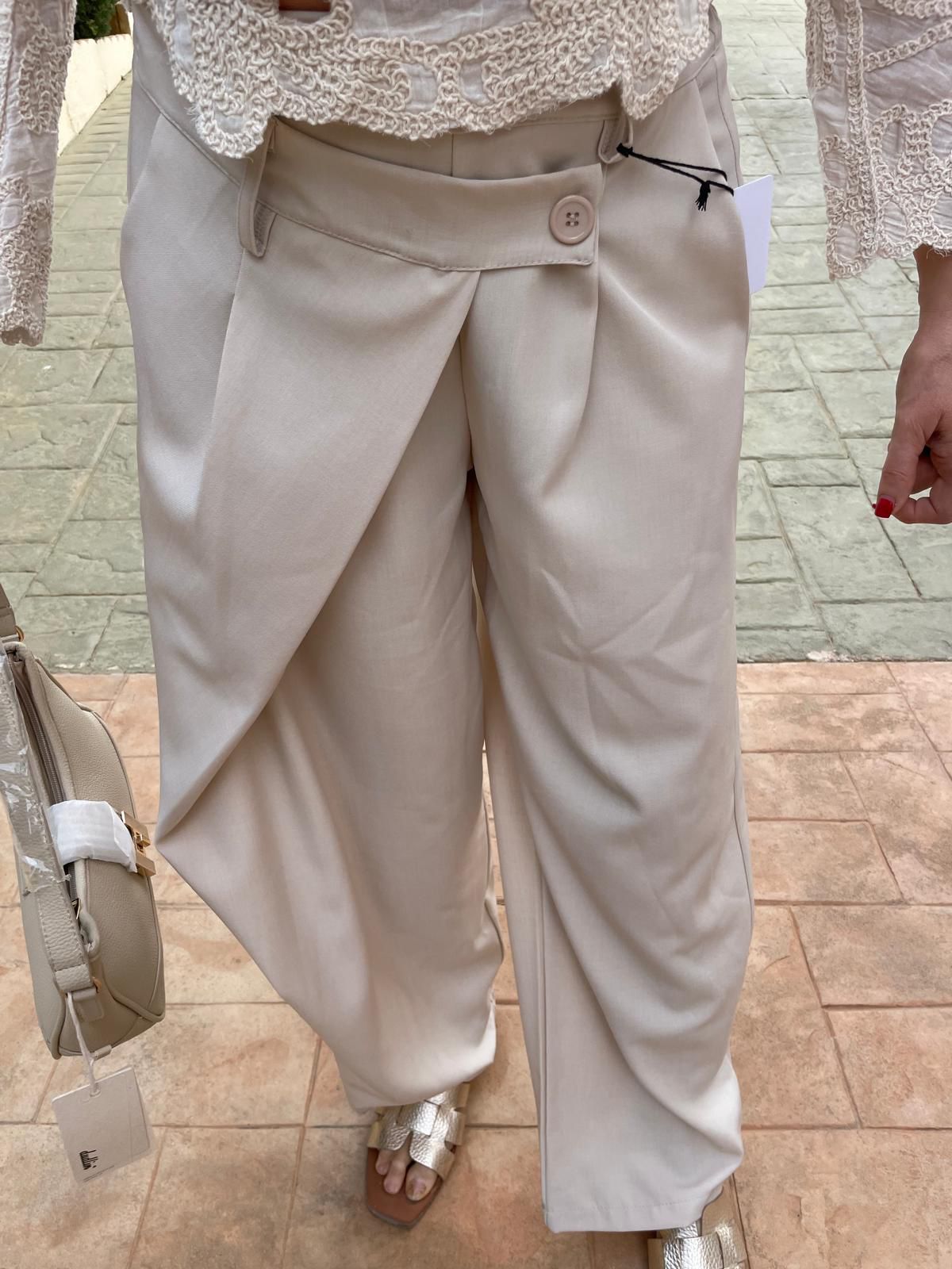 Pantalon Kim Beige - Nancfashion