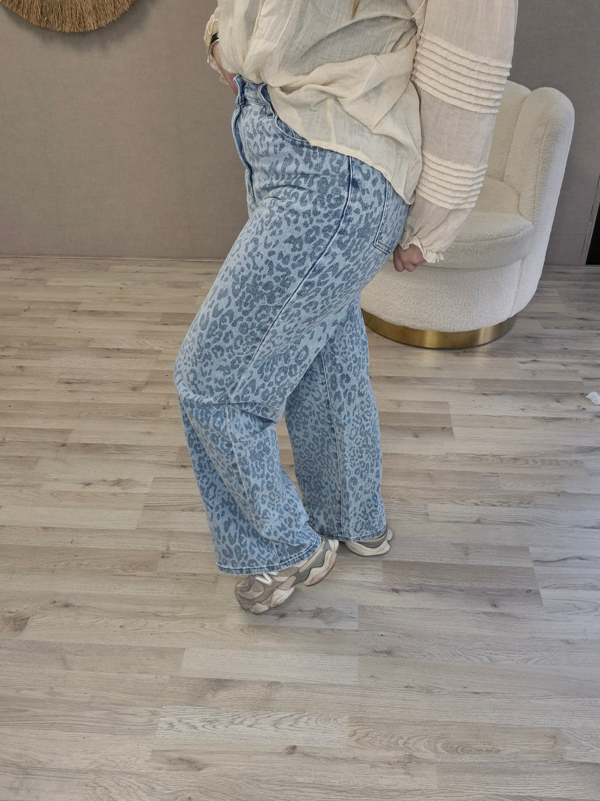 Panter Jeans Blauw - Nancfashion