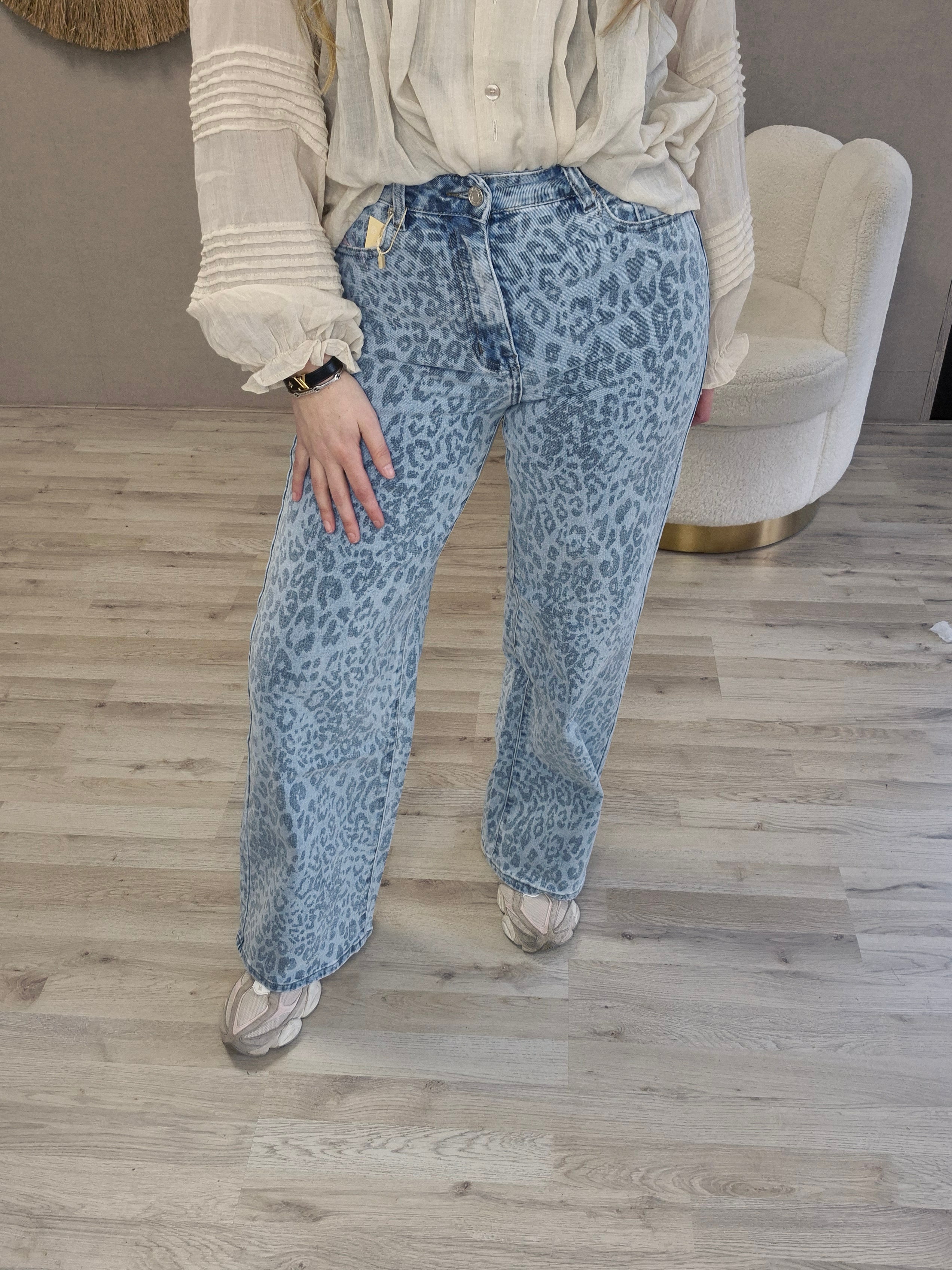 Panter Jeans Blauw - Nancfashion