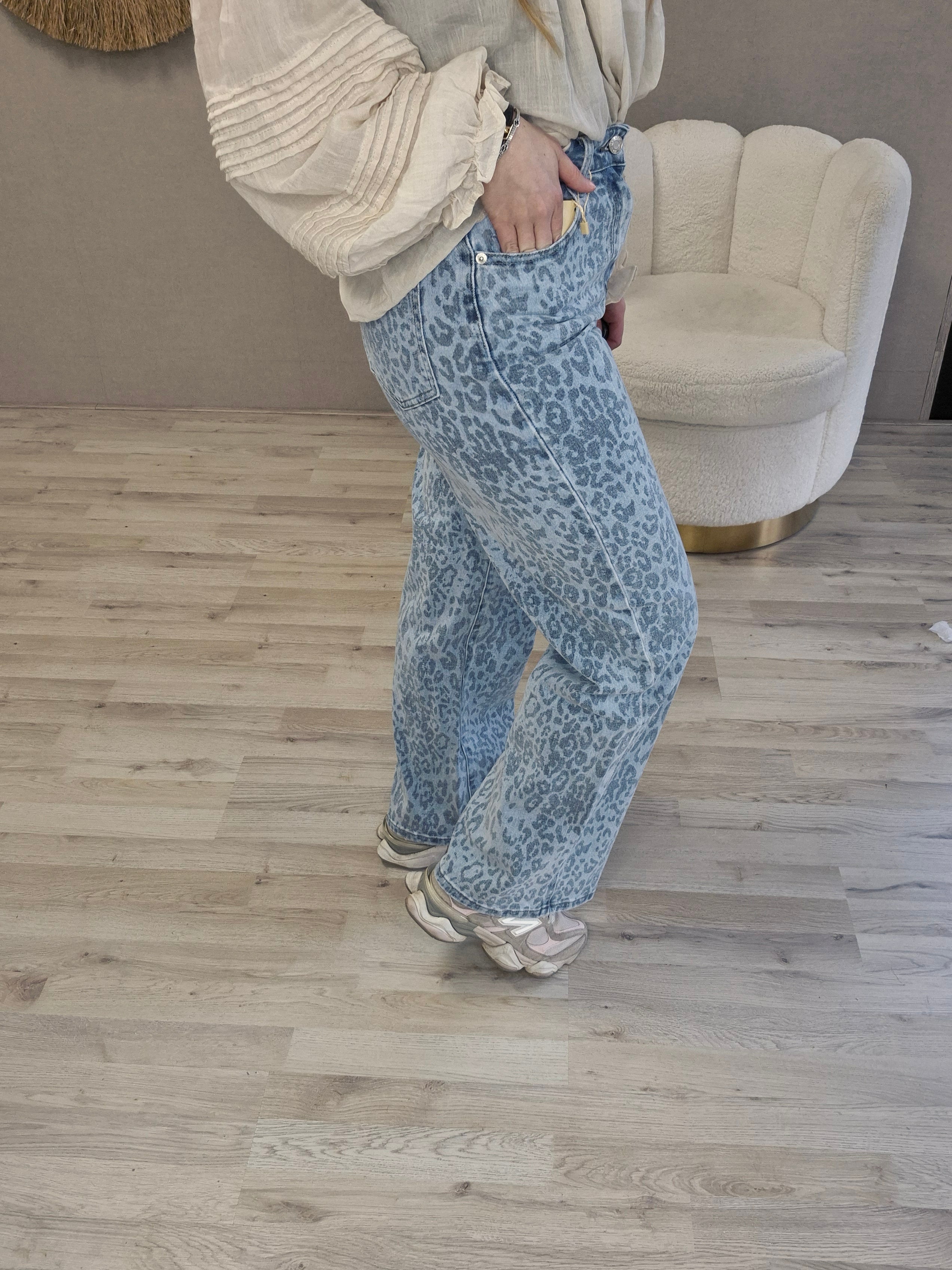 Panter Jeans Blauw - Nancfashion