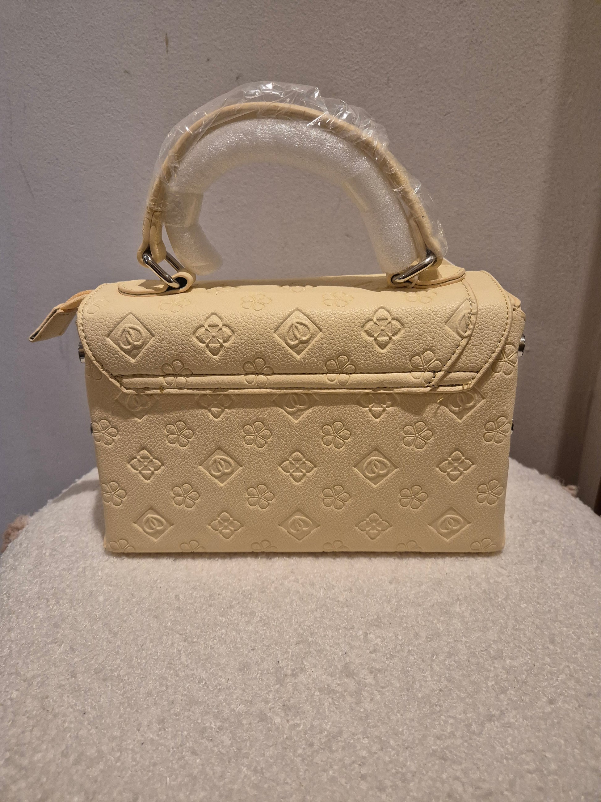 Tas bloem geel - Nancfashion