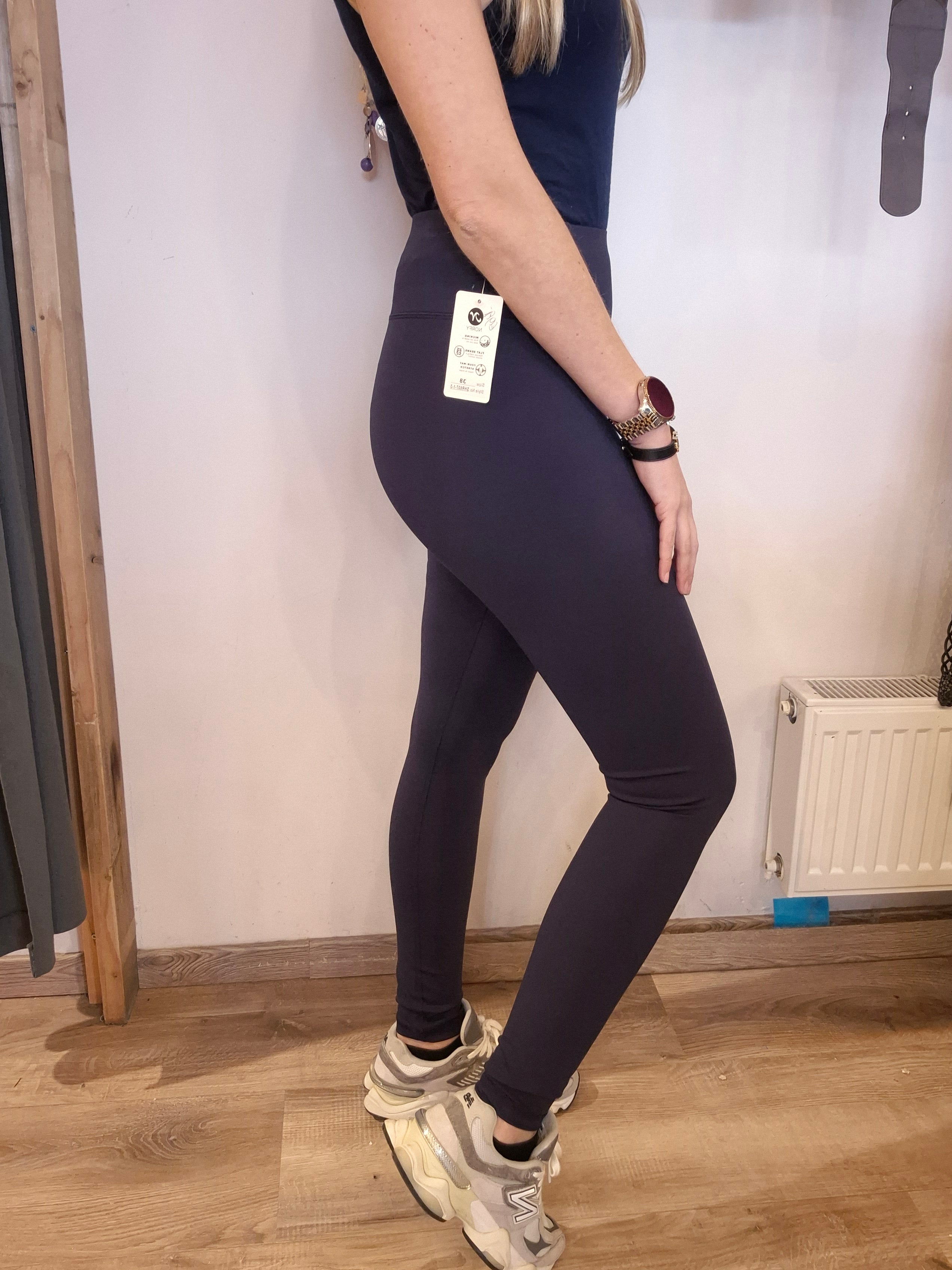 Norfy sport legging donker blauw