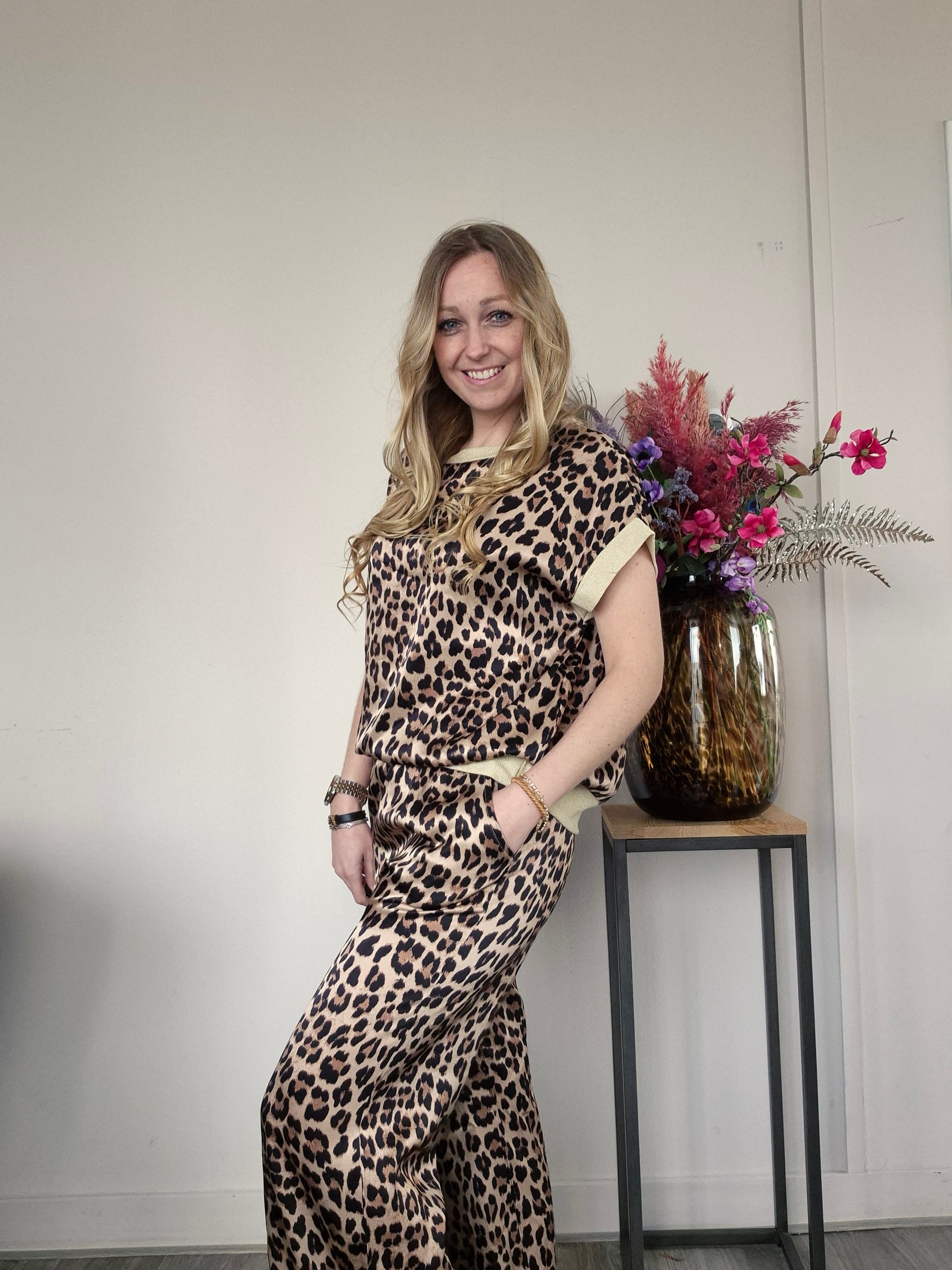 Silky Panter Top - Nancfashion
