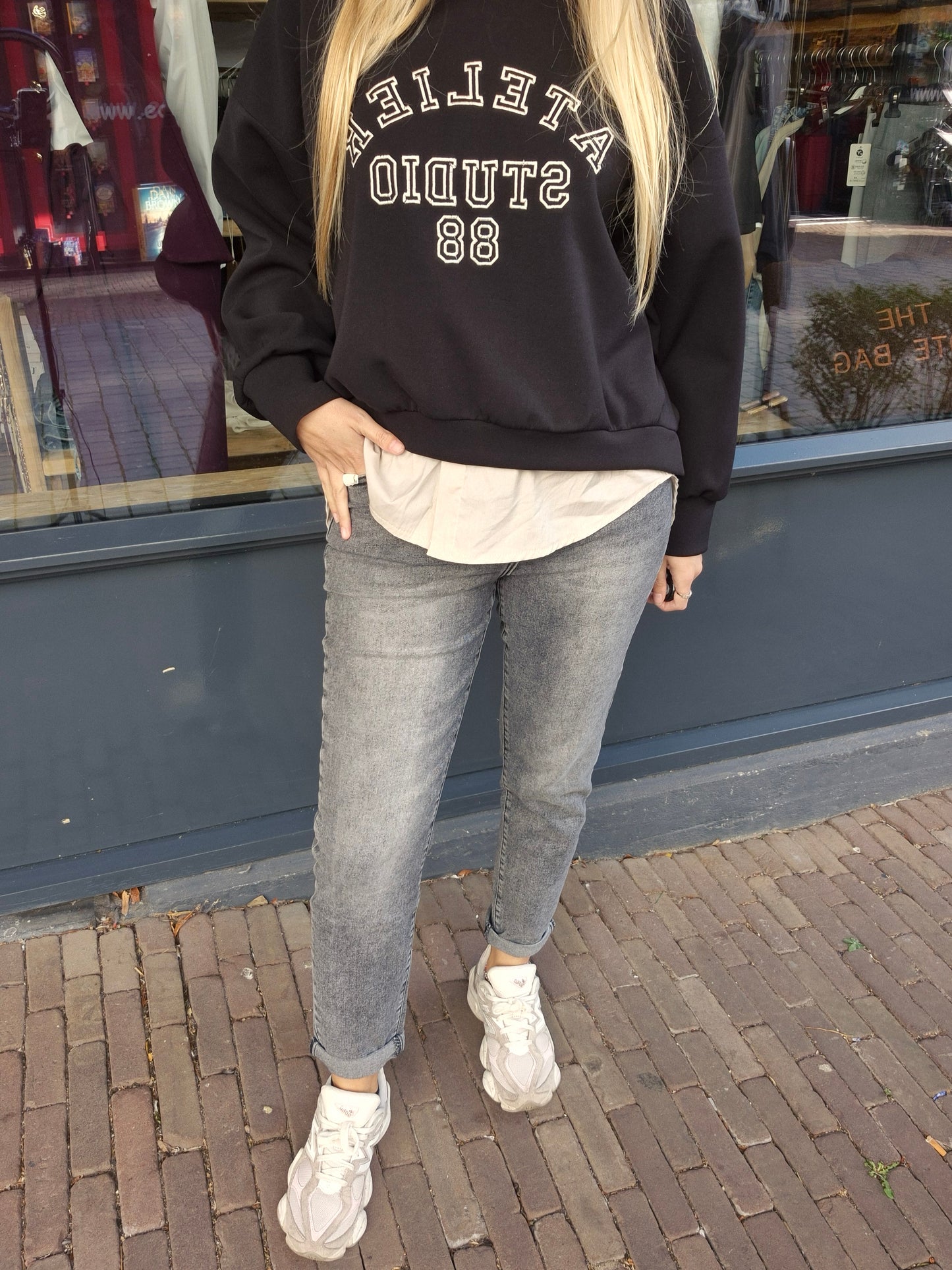 Redberry jeans grijs