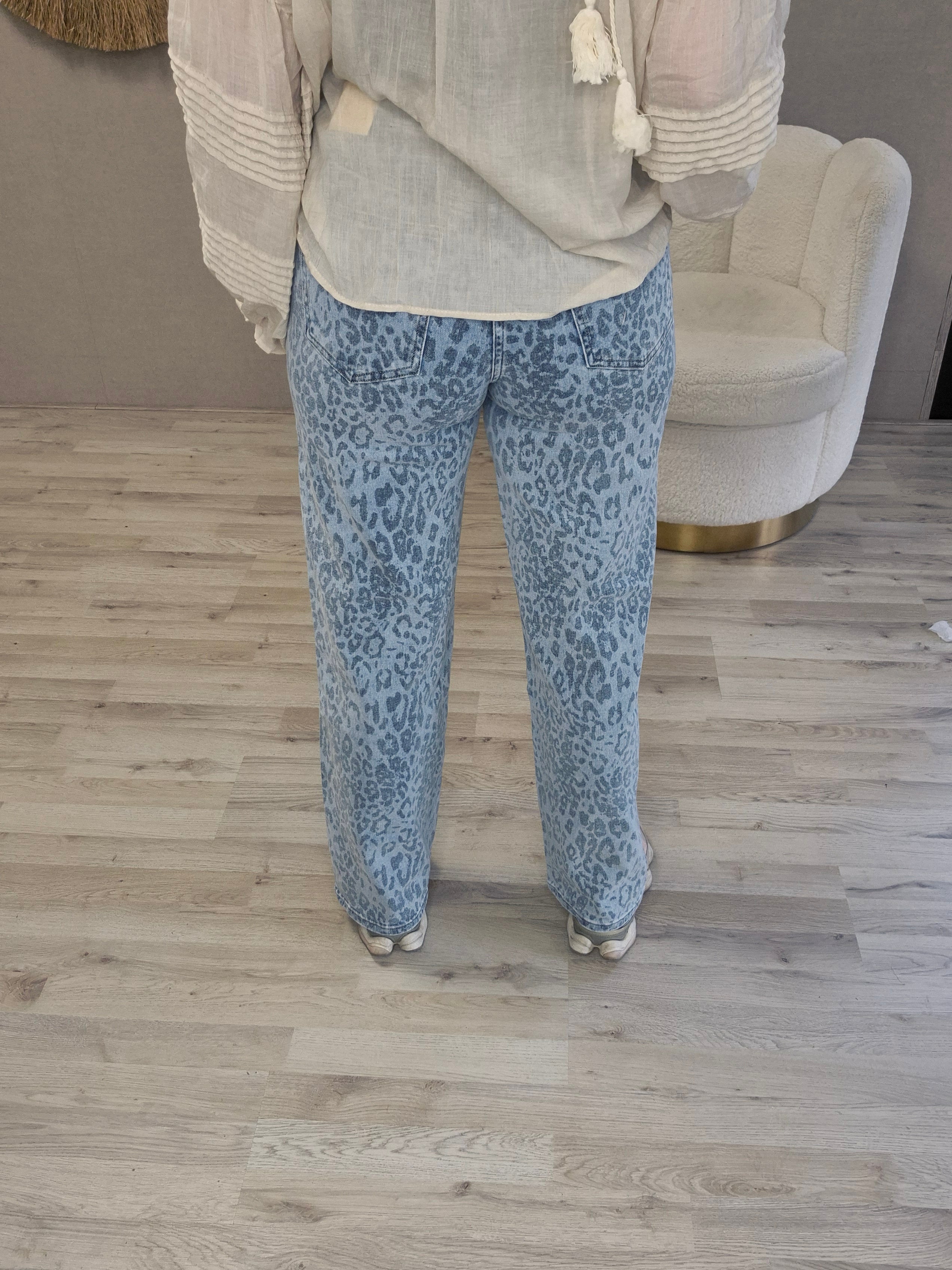 Panter Jeans Blauw - Nancfashion